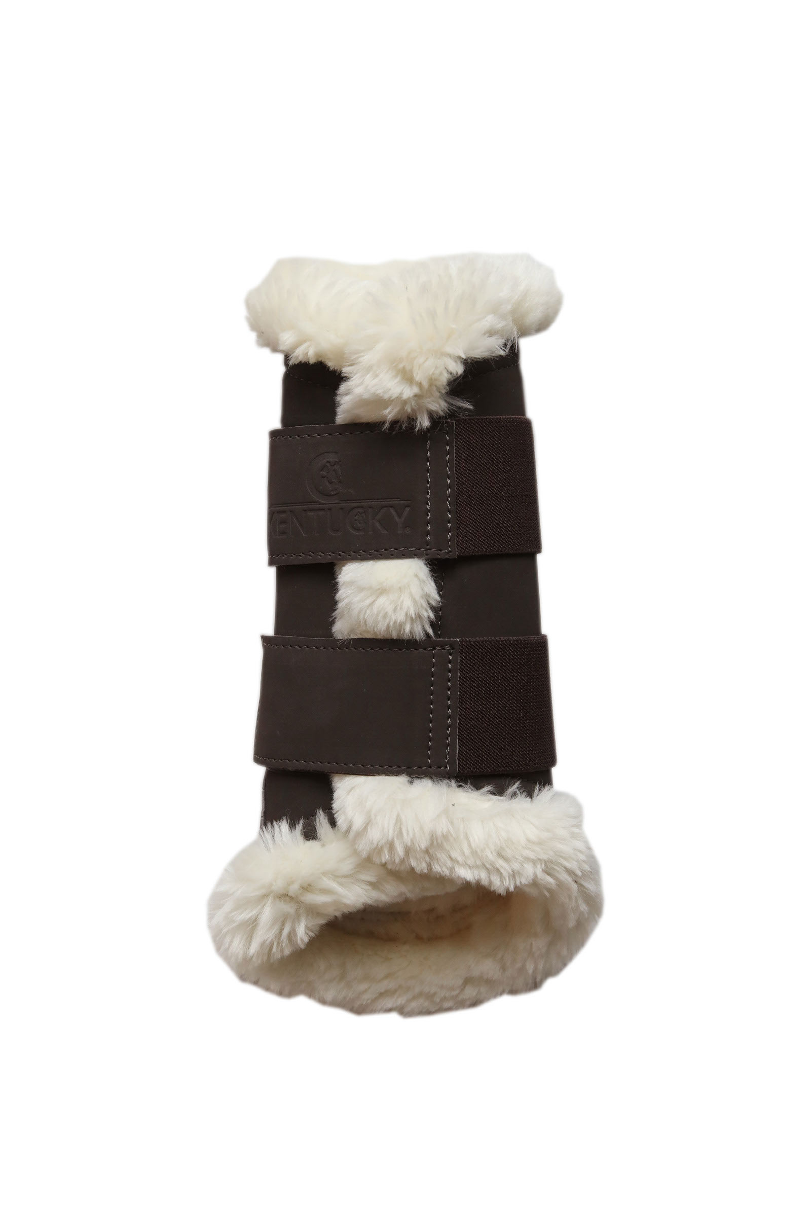 Brown Guêtres de protection d'extérieur AIR Kentucky Horsewear, postérieurs