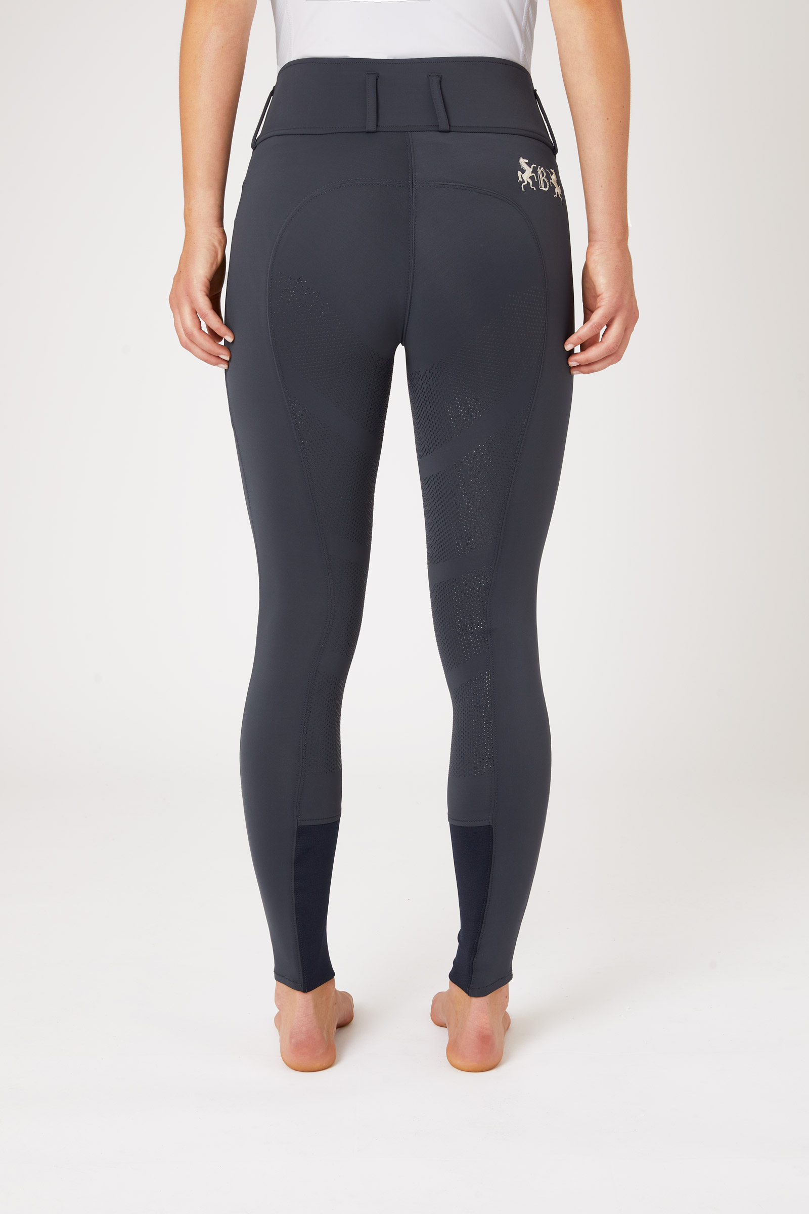B Vertigo Meghan pantalon d'&eacute;quitation femme taille haute &agrave; fond int&eacute;gral UPF 50+