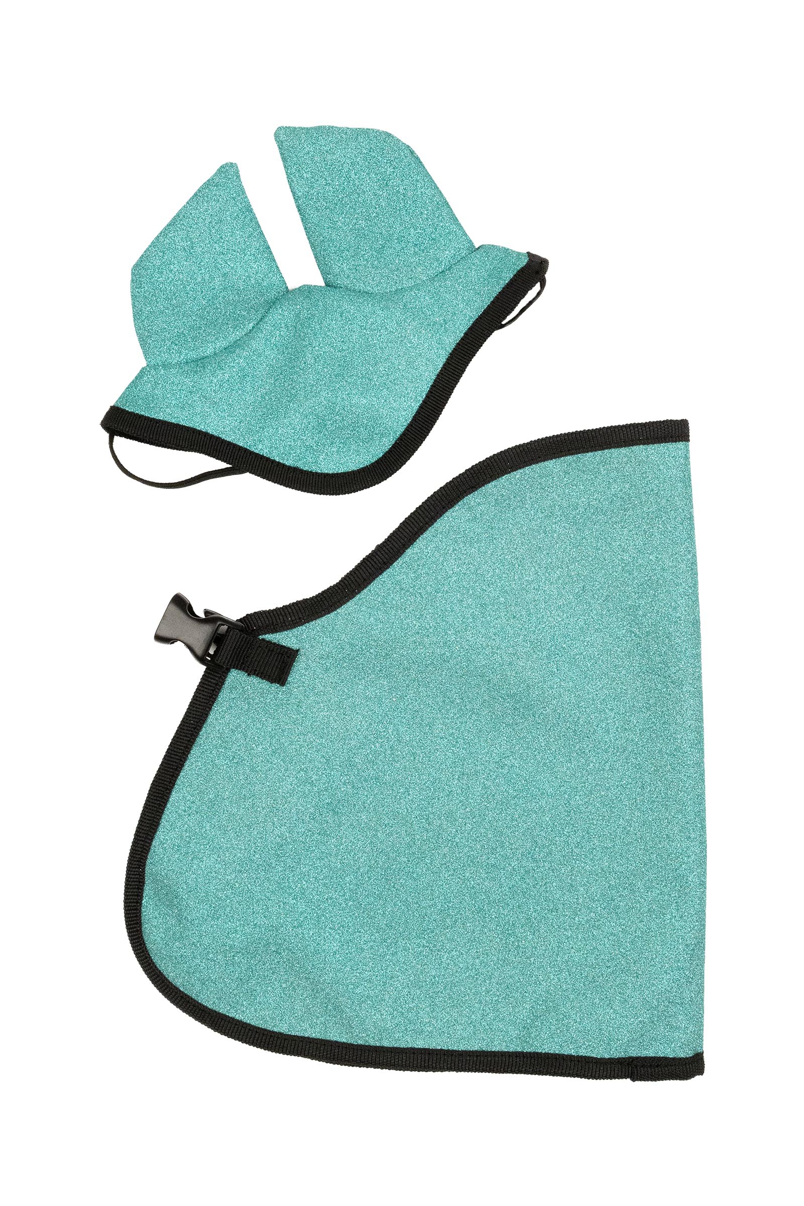 Blue My Hobby Horse couverture et bonnet anti-mouches