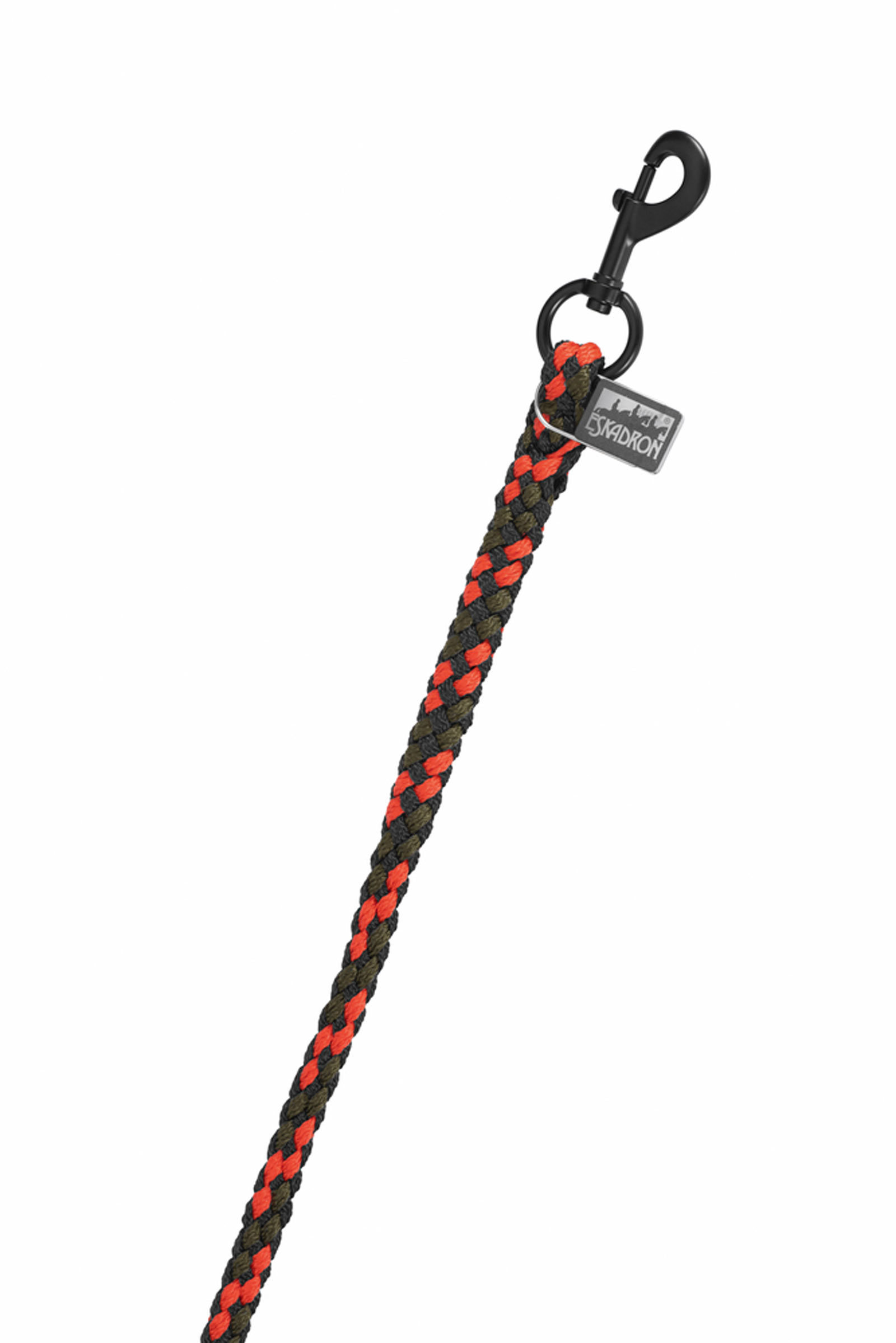 Black/Check Eskadron Dynamics AW25 longe avec mousqueton pivotant standard