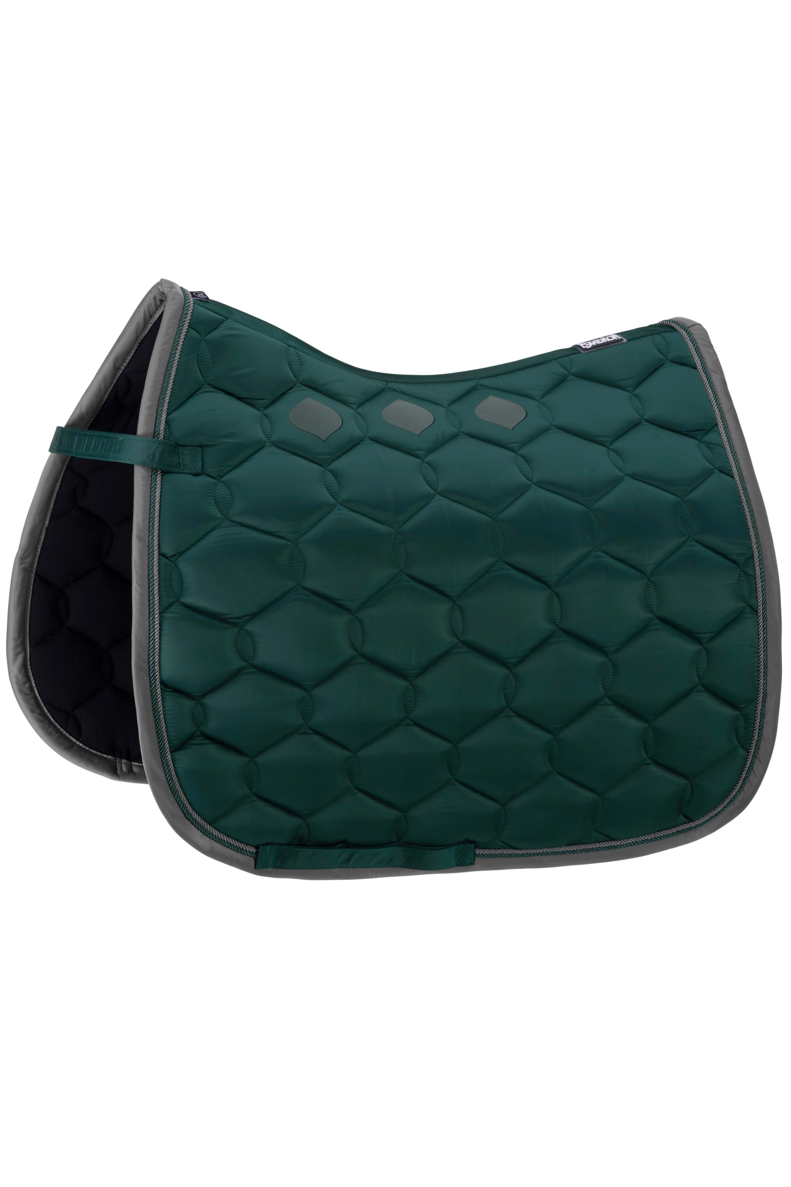 Racing Green Tapis de selle de dressage Brillant Vague  Contraste Eskadron