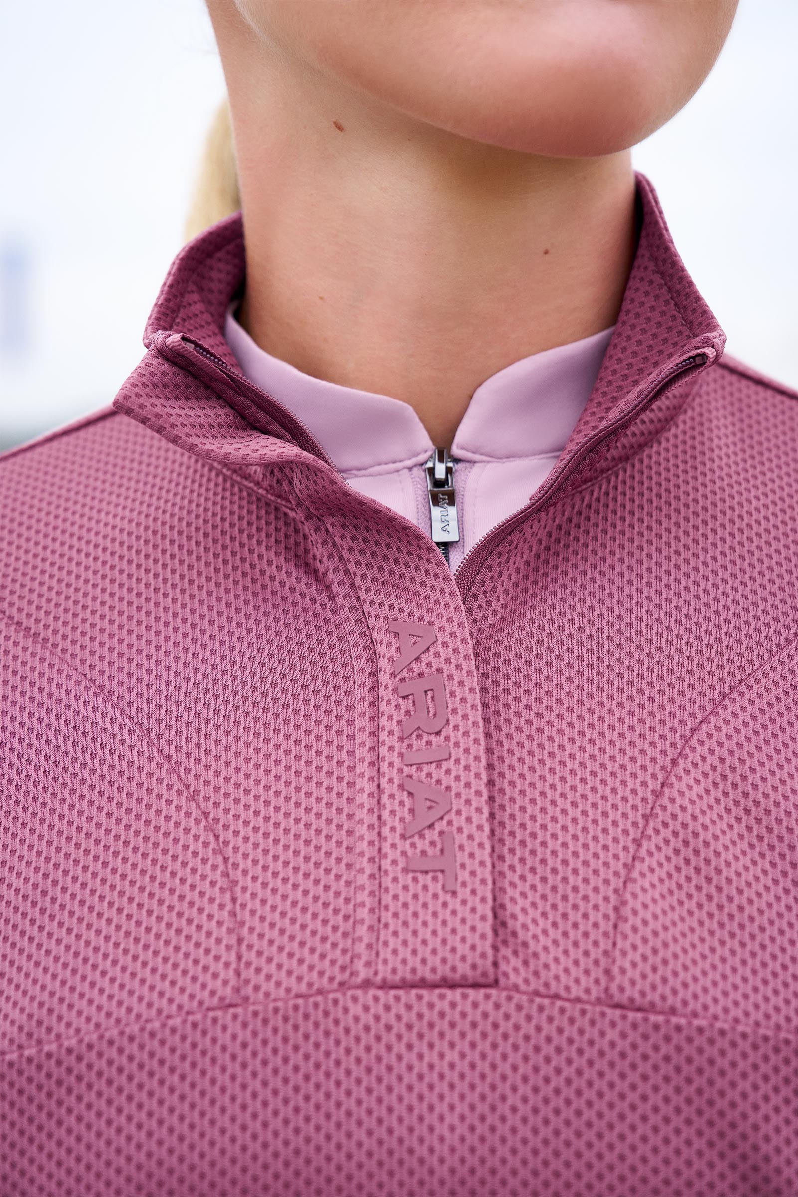 Ariat Breathe sweat-shirt pour femme avec 1/2 zip
