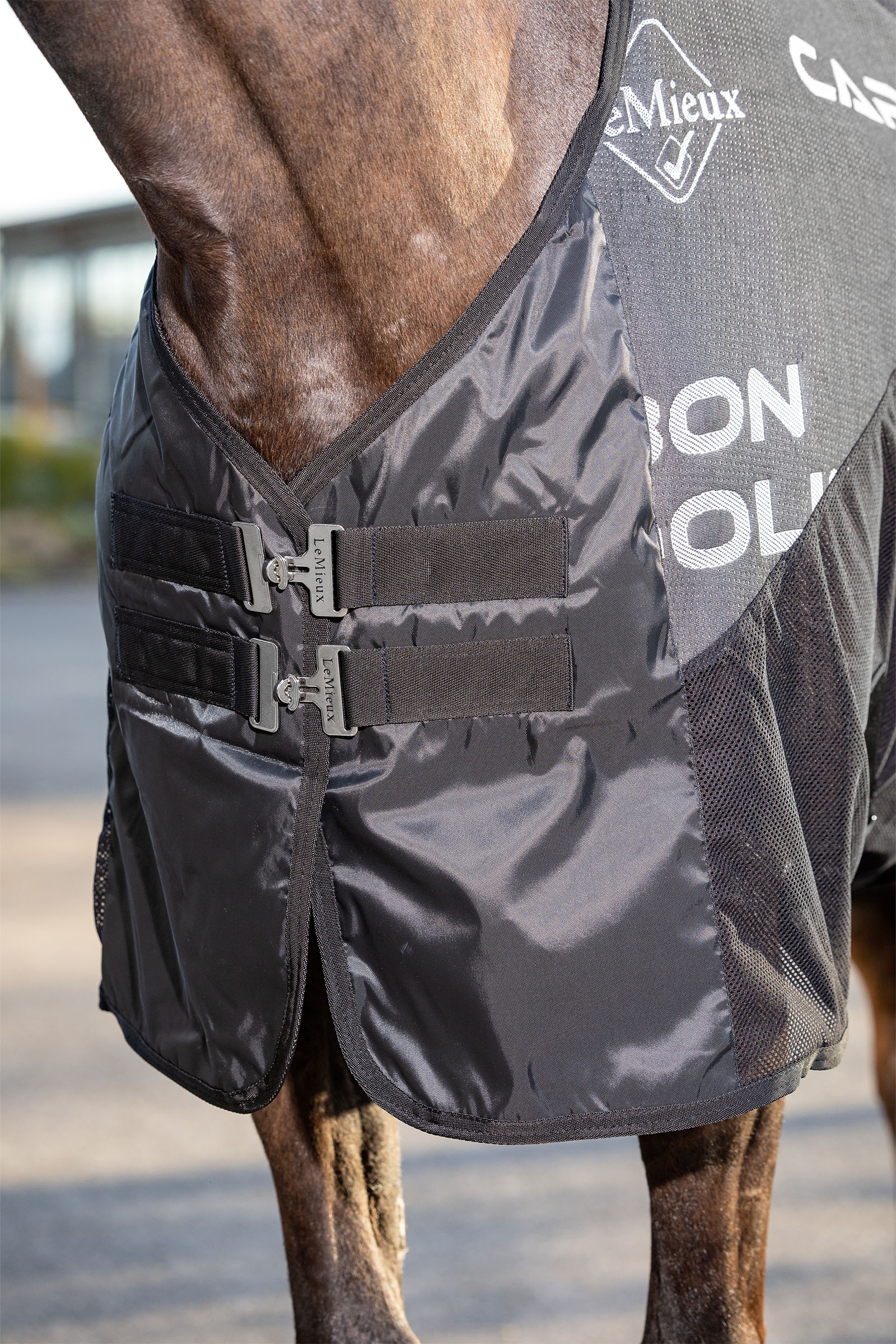LeMieux couverture refroidissante en carbone