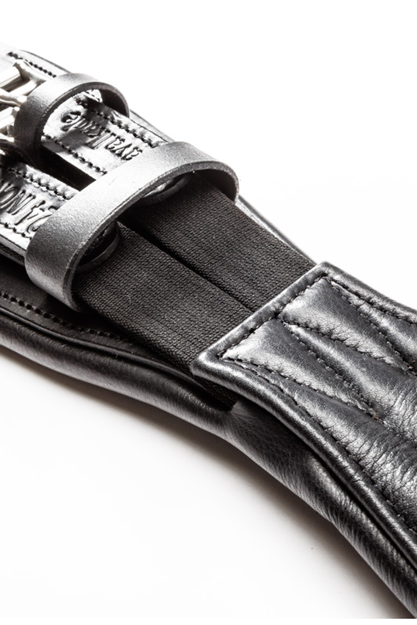 Sangle courte Kavalkade en cuir souple Casper avec &eacute;lastique