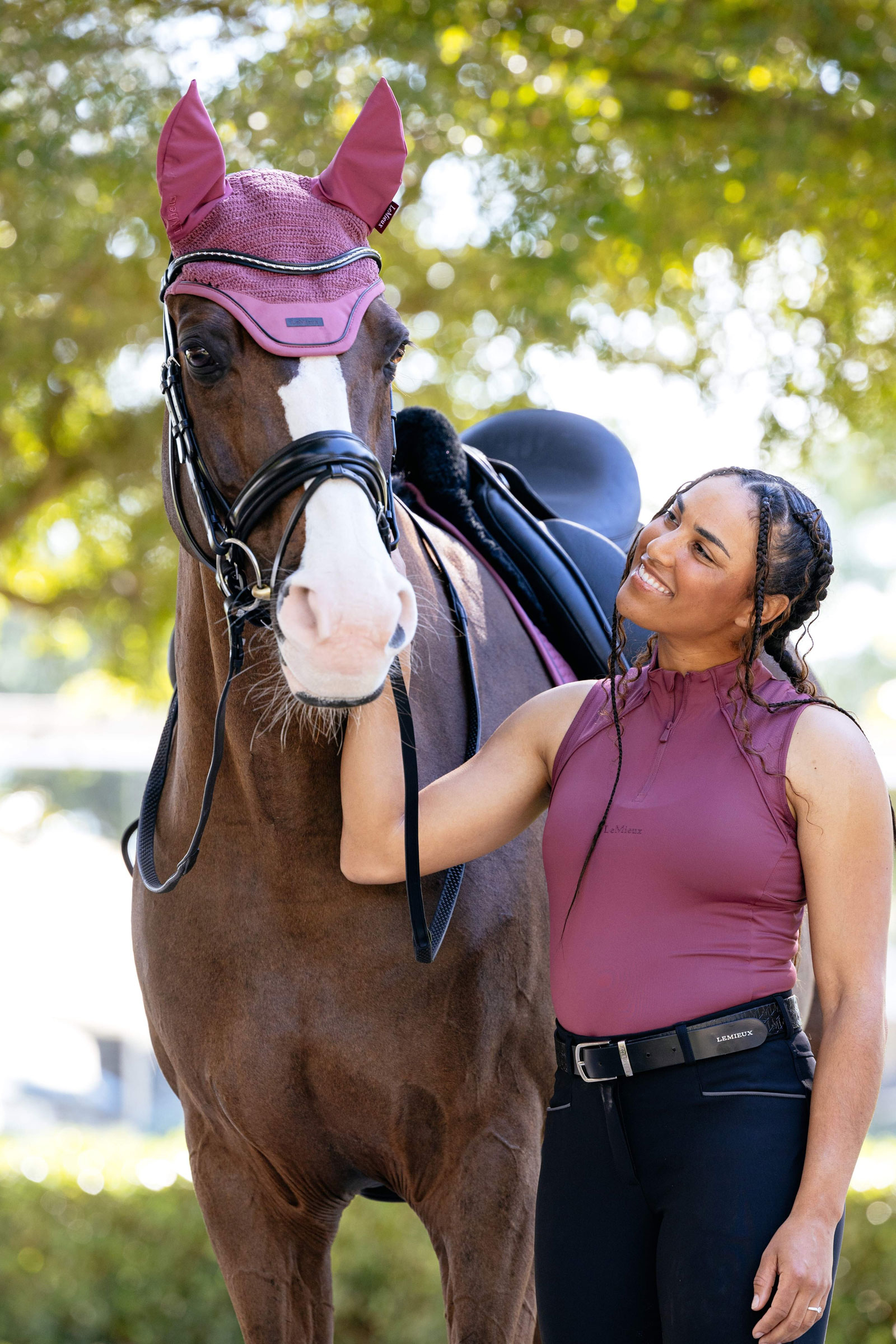 LeMieux Essence bonnet anti-mouches acoustique