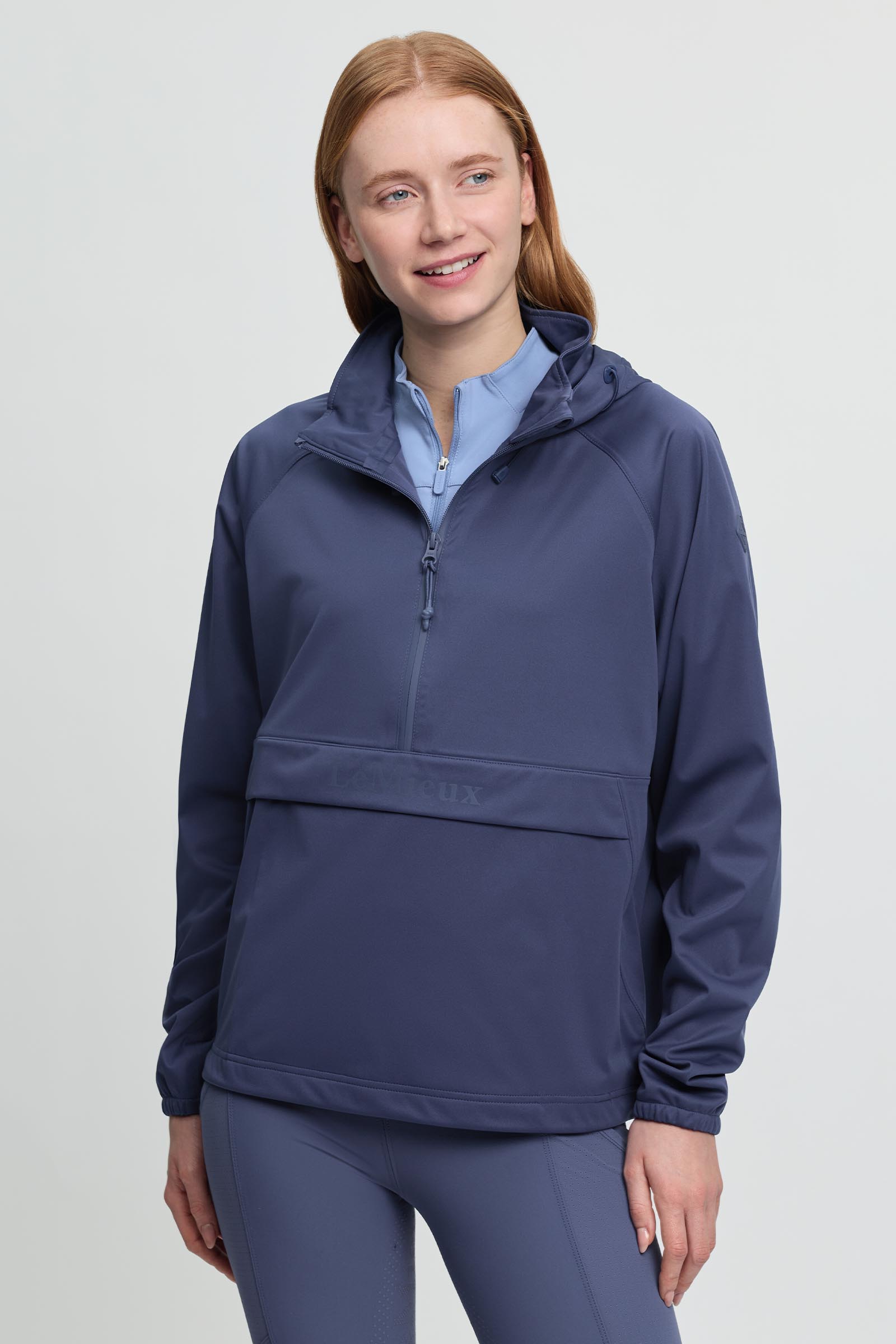 Shadow LeMieux Perri veste imperm&eacute;able femme demi-zip