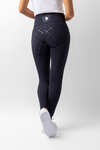 Horze Desiree pantalon d’équitation femme taille haute avec fond intégral en silicone, UPF 50+