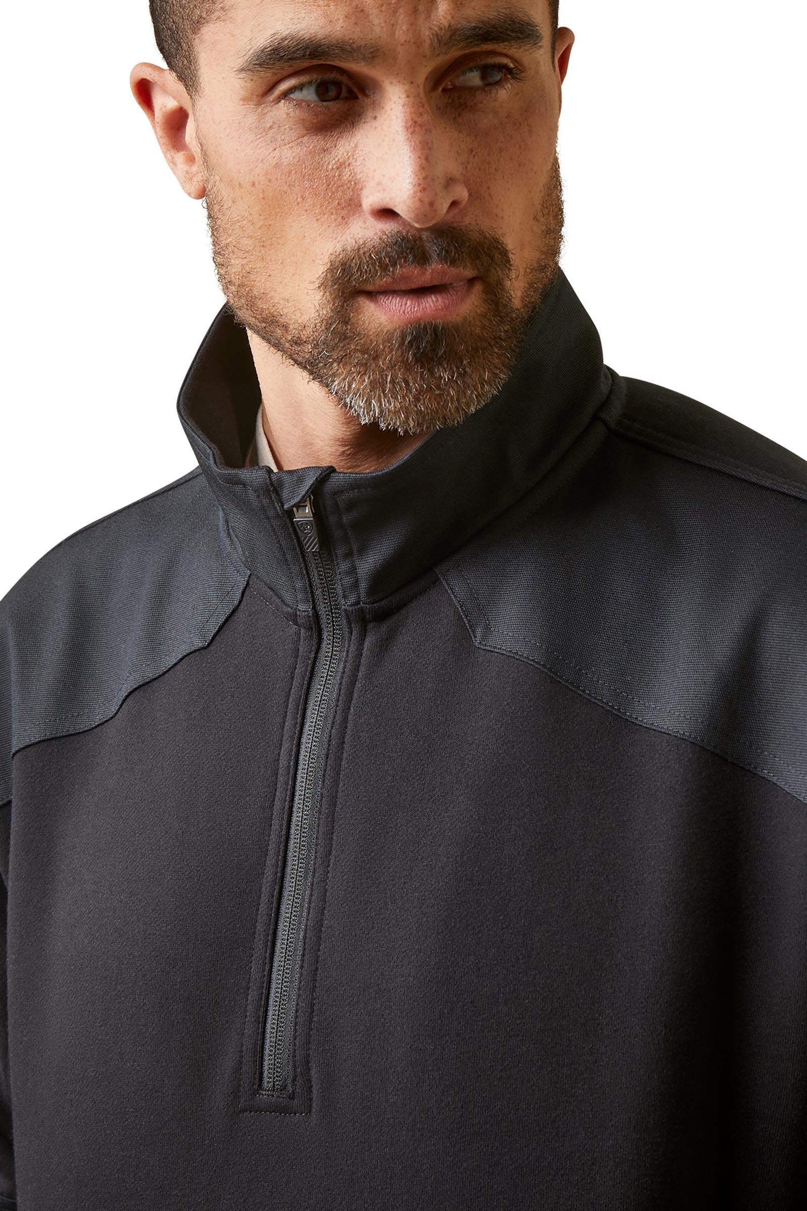 Ariat Rebar Workman Duracanvas Sweat homme avec zip 1/4