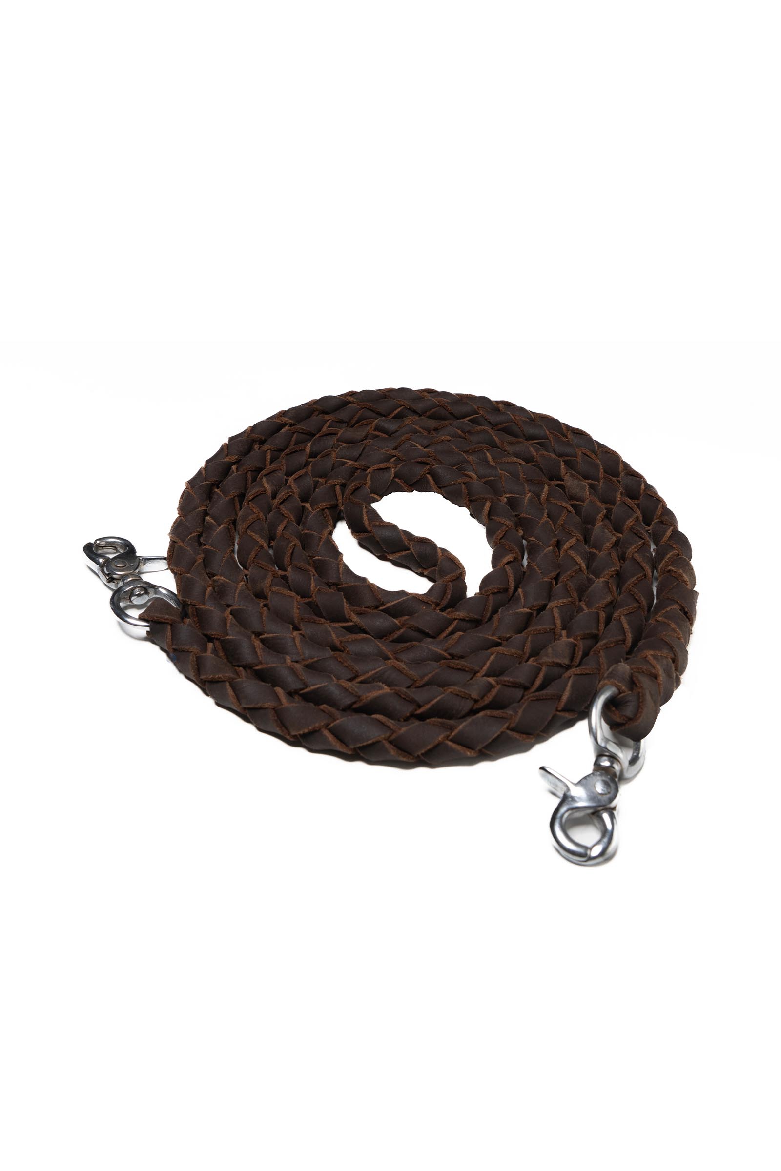 F.R.A. Freedom Riding Articles R&ecirc;nes en cuir Jack tress&eacute;es rondes  