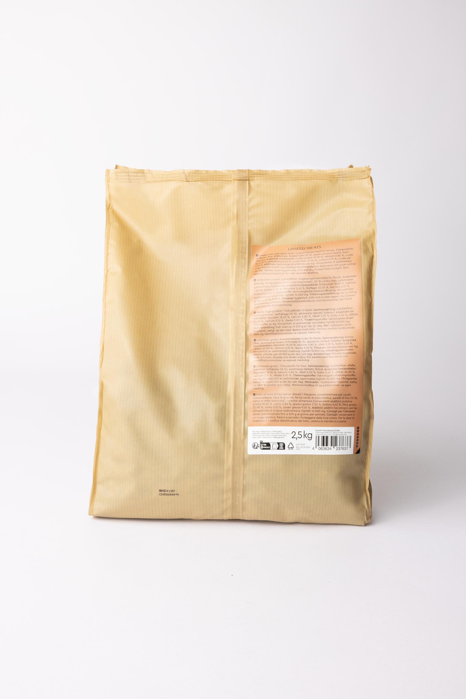 Biscuits Horze Sans C&eacute;r&eacute;ales, Friandises 2,5 kg