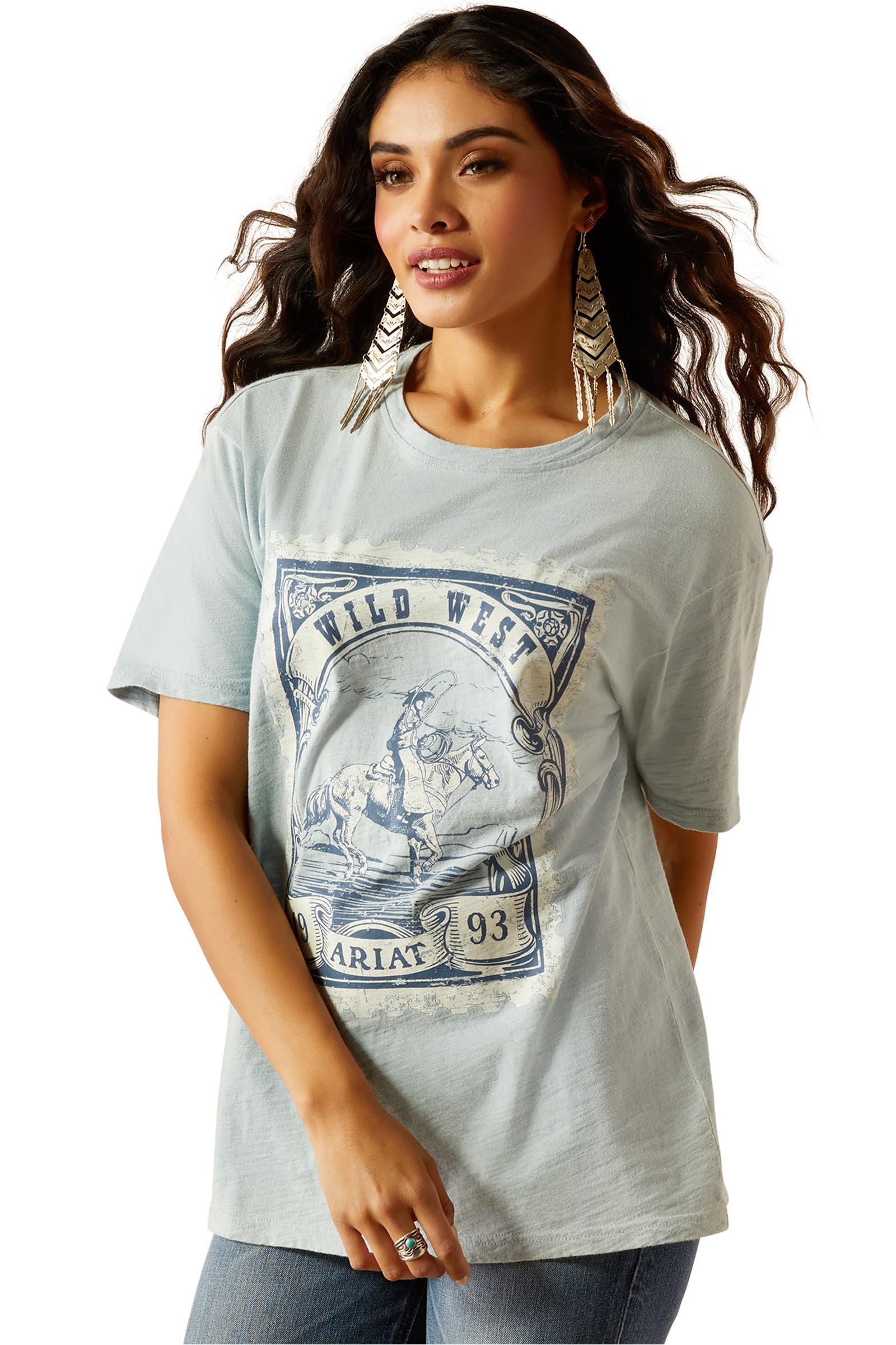 Ariat Wild West Stamp T-shirt pour femme
