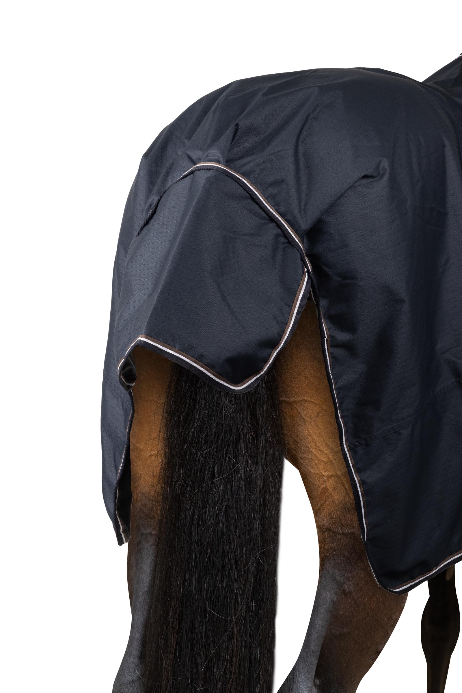 Horze Glasgow Couverture d'ext&eacute;rieur avec doublure polaire et &eacute;l&eacute;ments r&eacute;fl&eacute;chissants