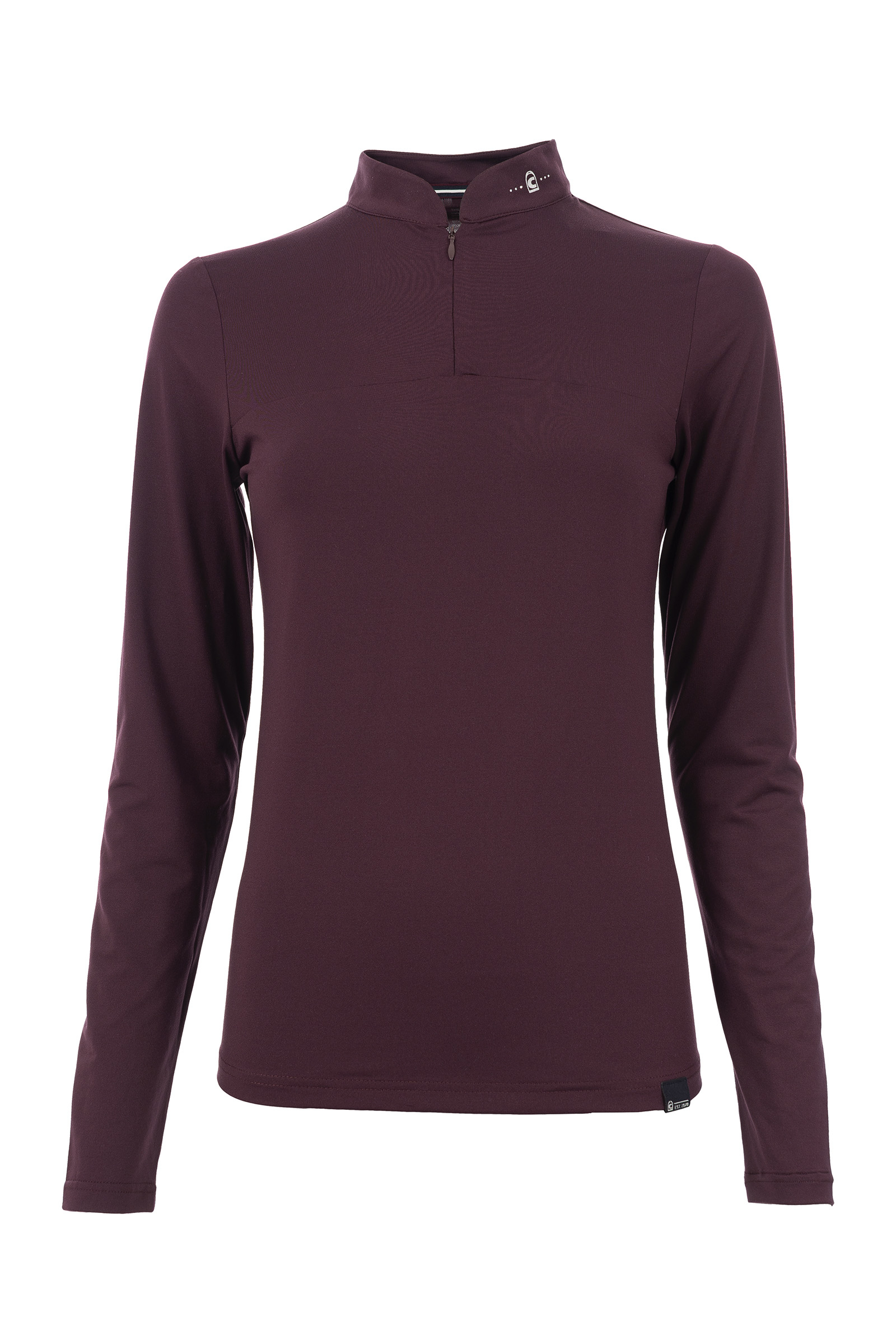 Wine Red Cavallo CavalEdera Women's Technical Shirt