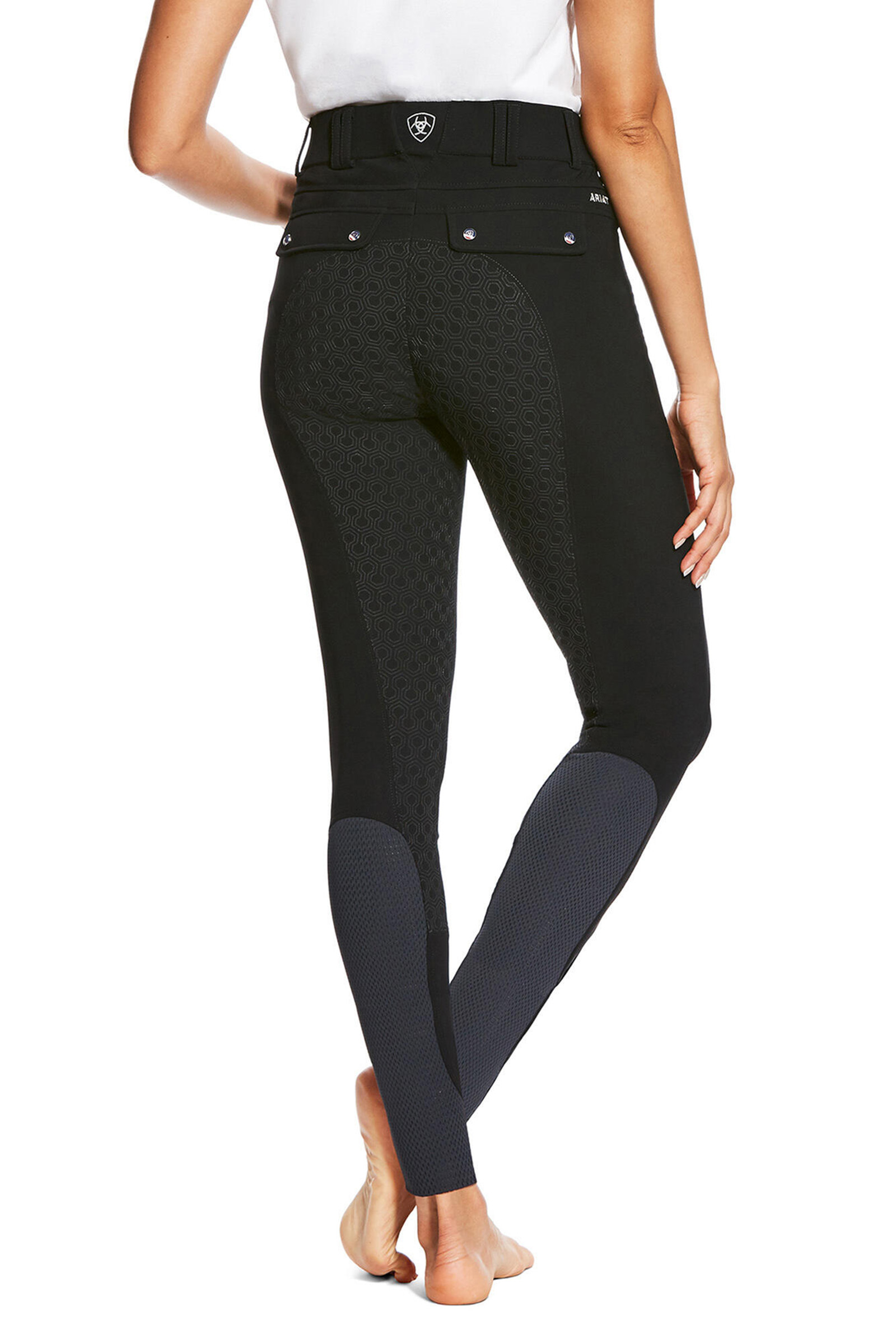 Ariat Tri Factor Pantalon d&rsquo;&eacute;quitation femme avec fond silicone int&eacute;gral