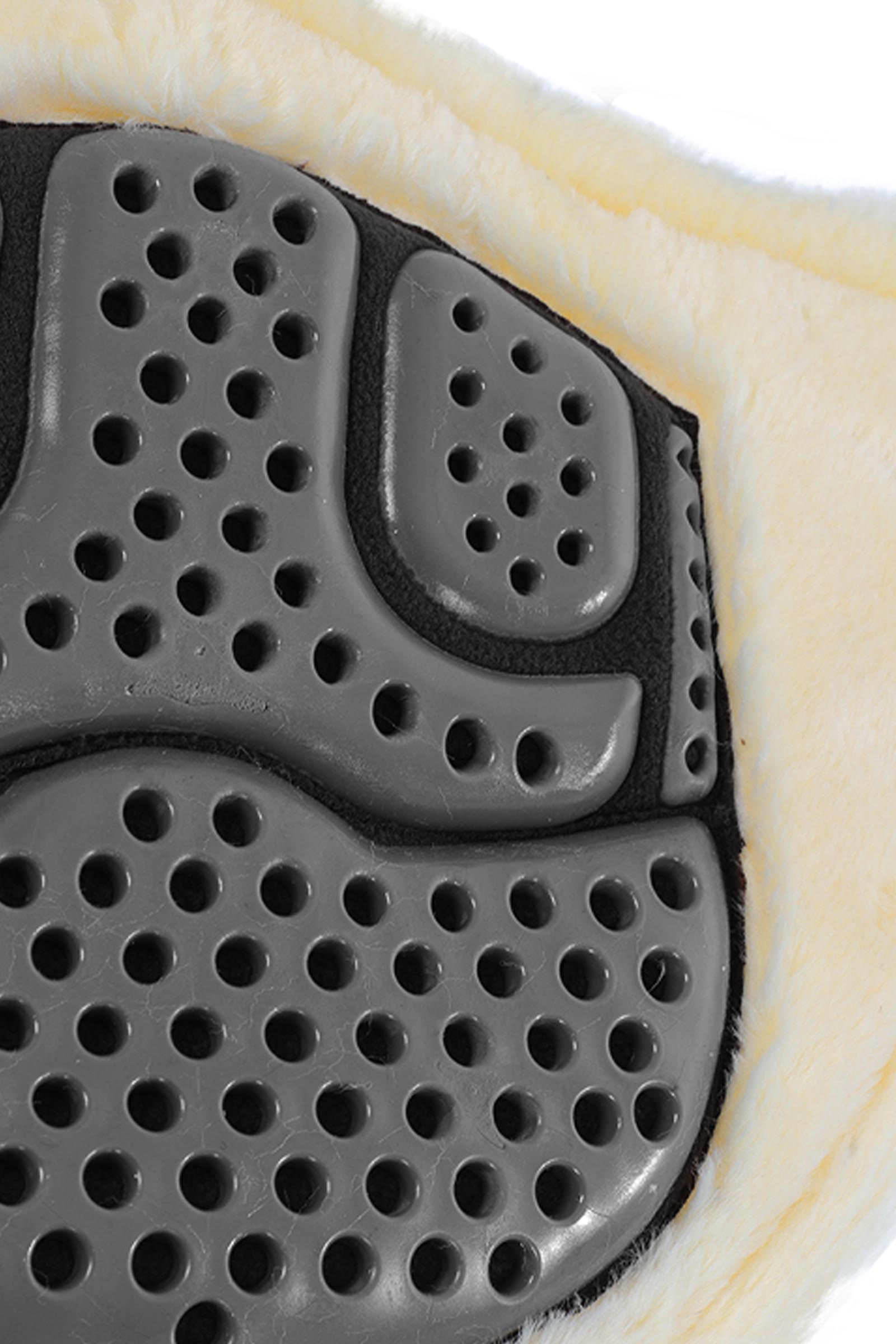 Acavallo sangle de protection Classic en gel avec fausse fourrure  