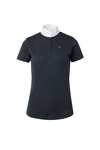 Polo d'équitation à manches courtes Horze Blaire, compétition, femme LSF 30+
