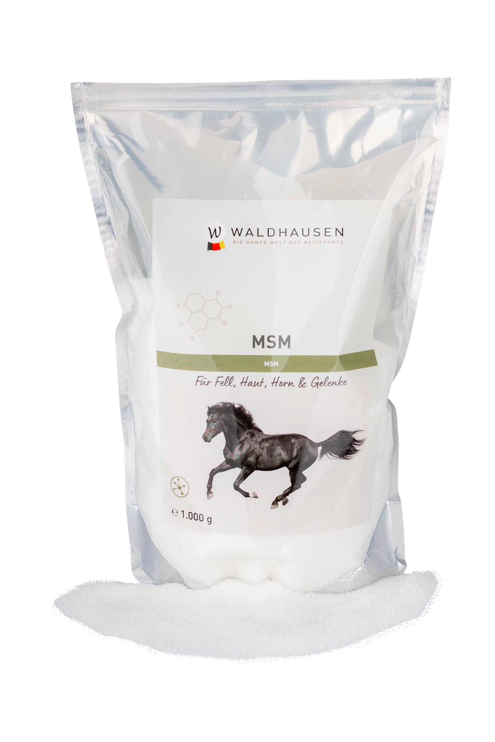 Waldhausen MSM - pour le pelage, la peau, les sabots et les articulations, 1kg