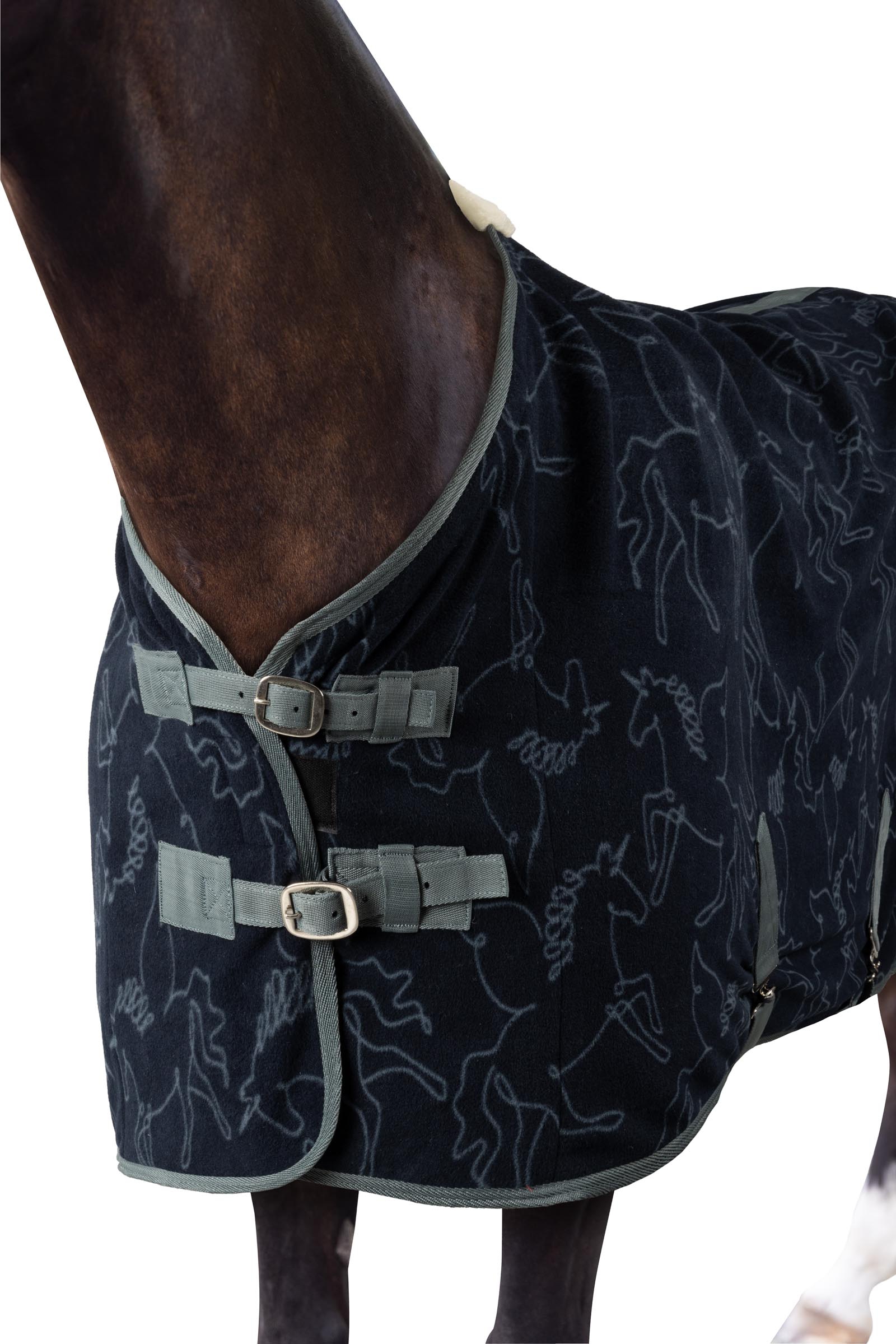 Horze Pegasus Couverture séchante polaire pour poney