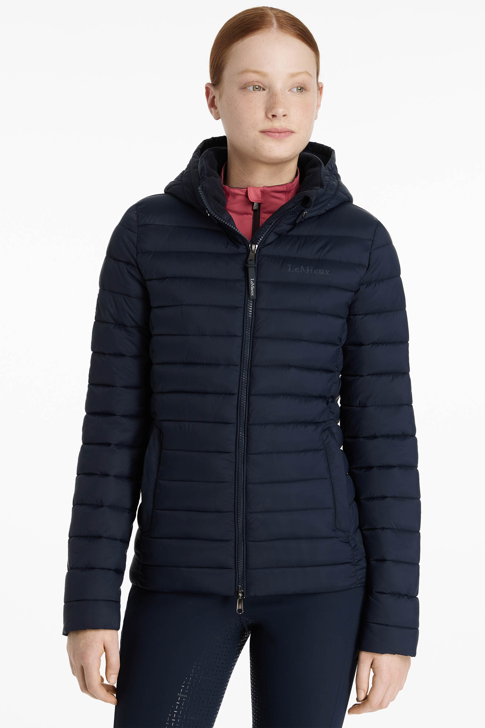 Navy LeMieux Young Rider Ruby veste matelassée pour enfant