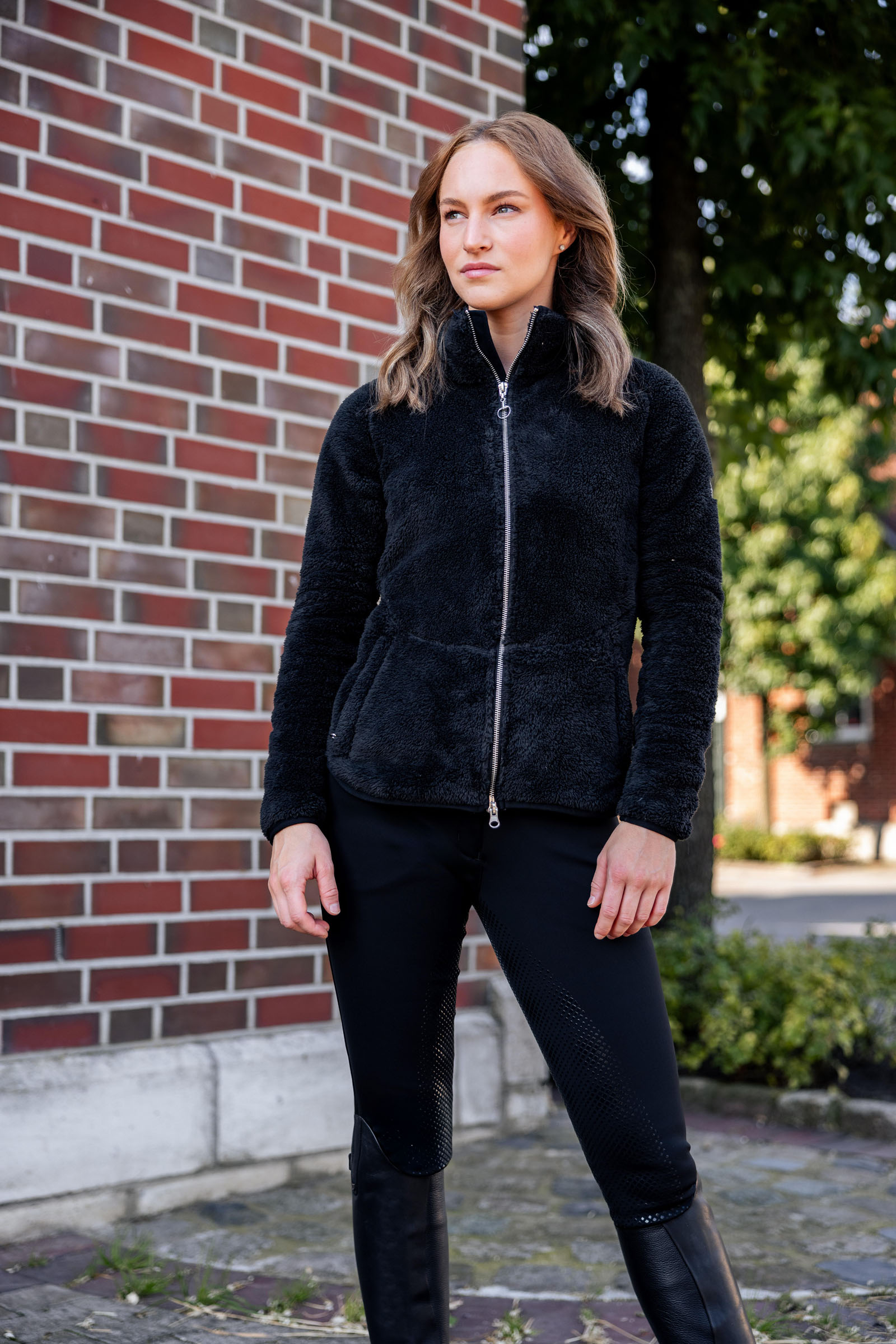 Veste polaire nounours Horze Merida, femme