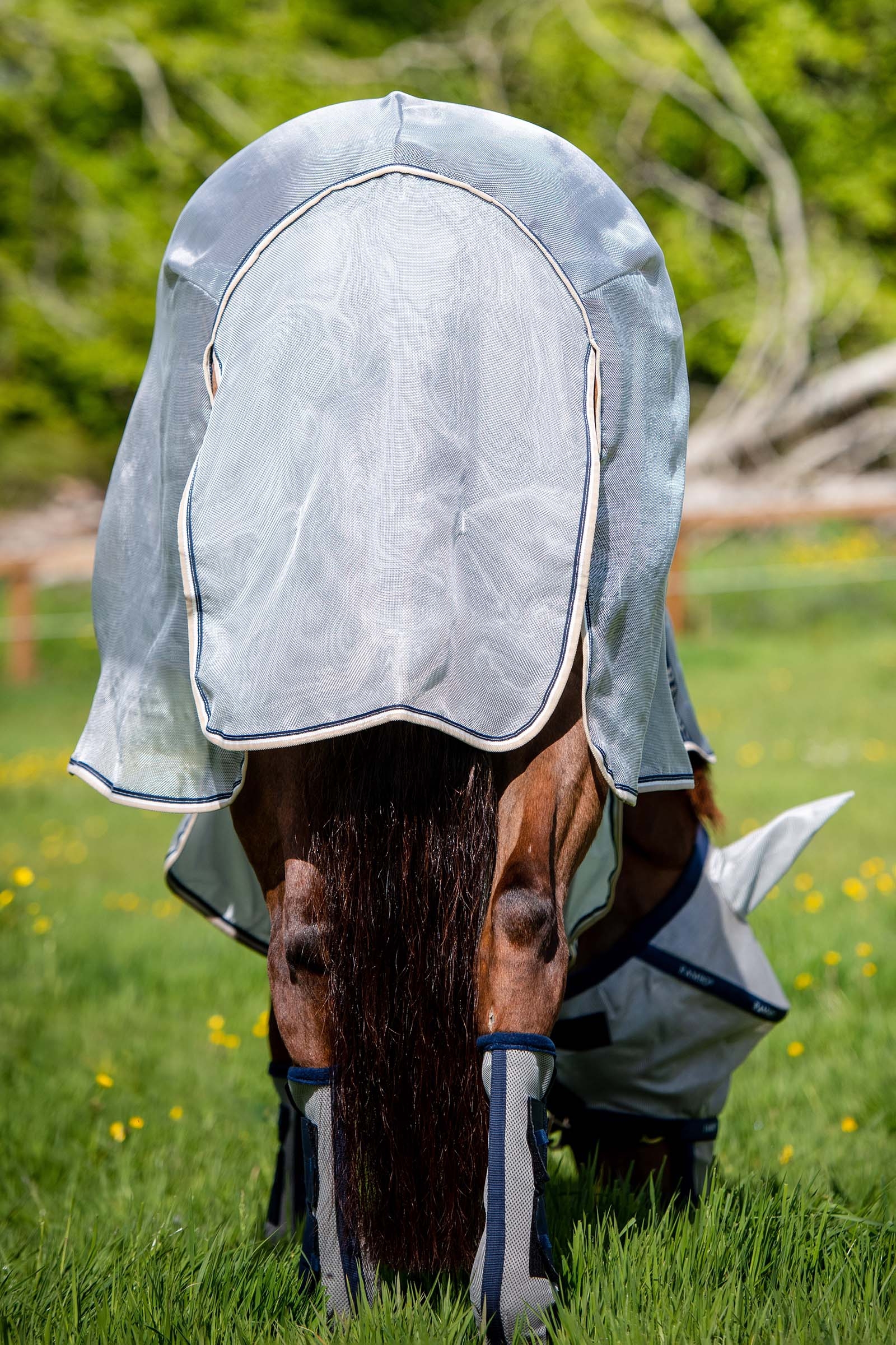 Horseware Rambo Protector couverture anti-mouches avec cou amovible