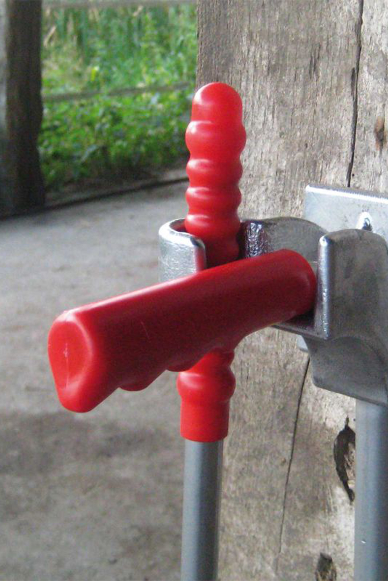 Support Waldhausen pour collecteur de crottins, métal