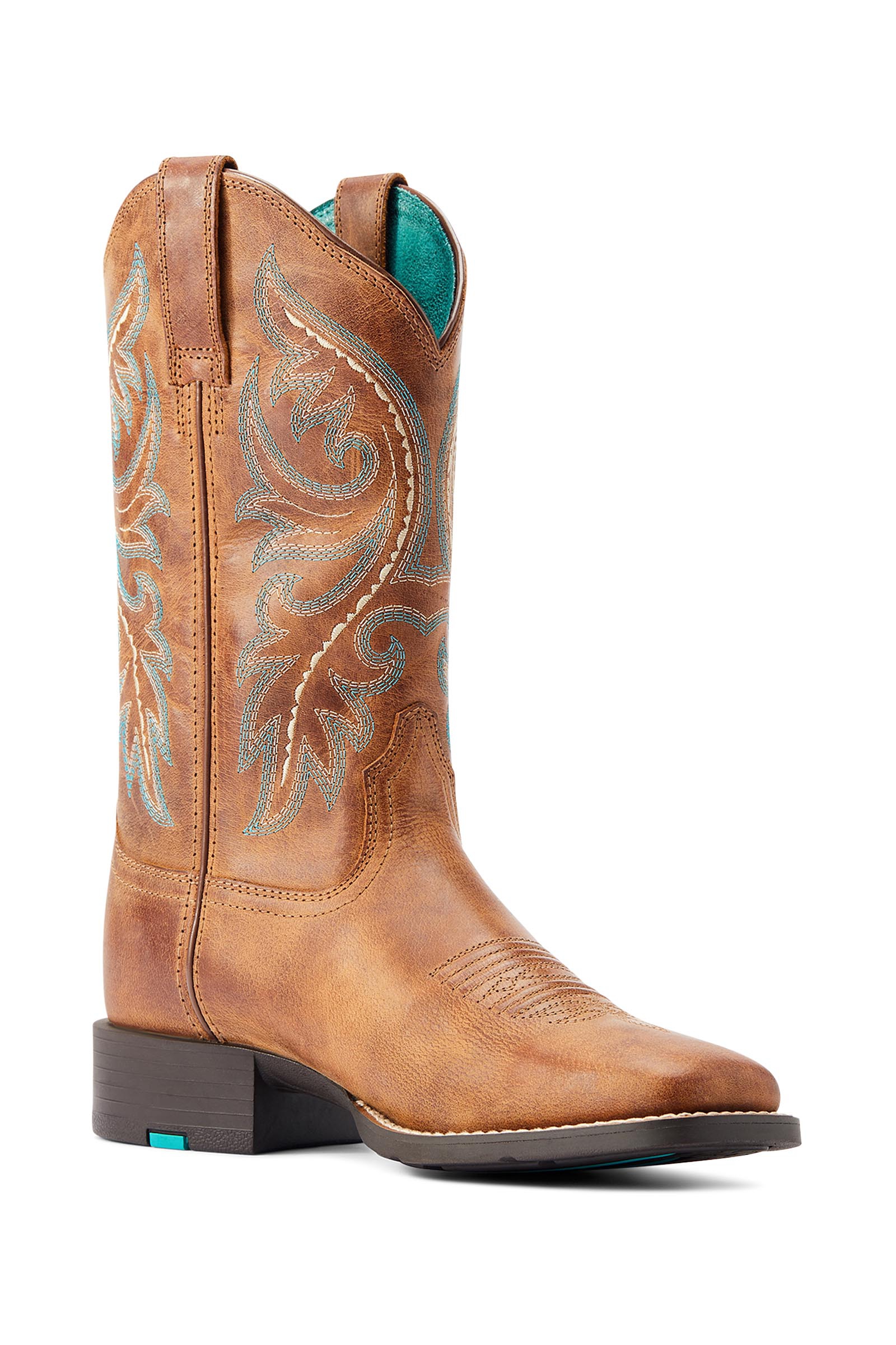 Ariat Round Up bottes western femme avec fermeture &eacute;clair arri&egrave;re