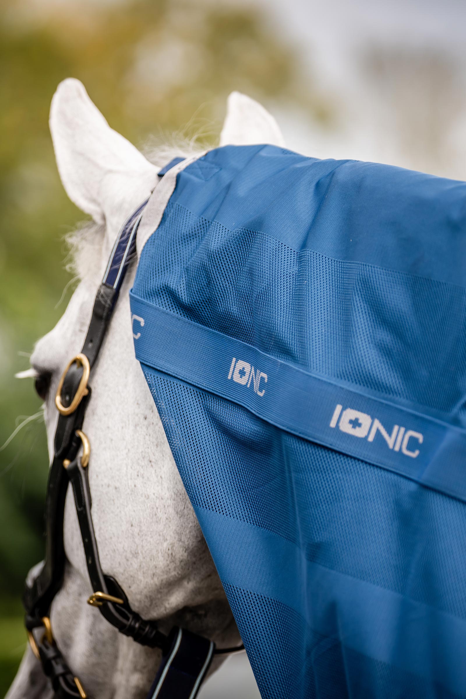 Horseware Ionic Therapy Couvre-cou pour Mesh Couvre-reins s&eacute;chant