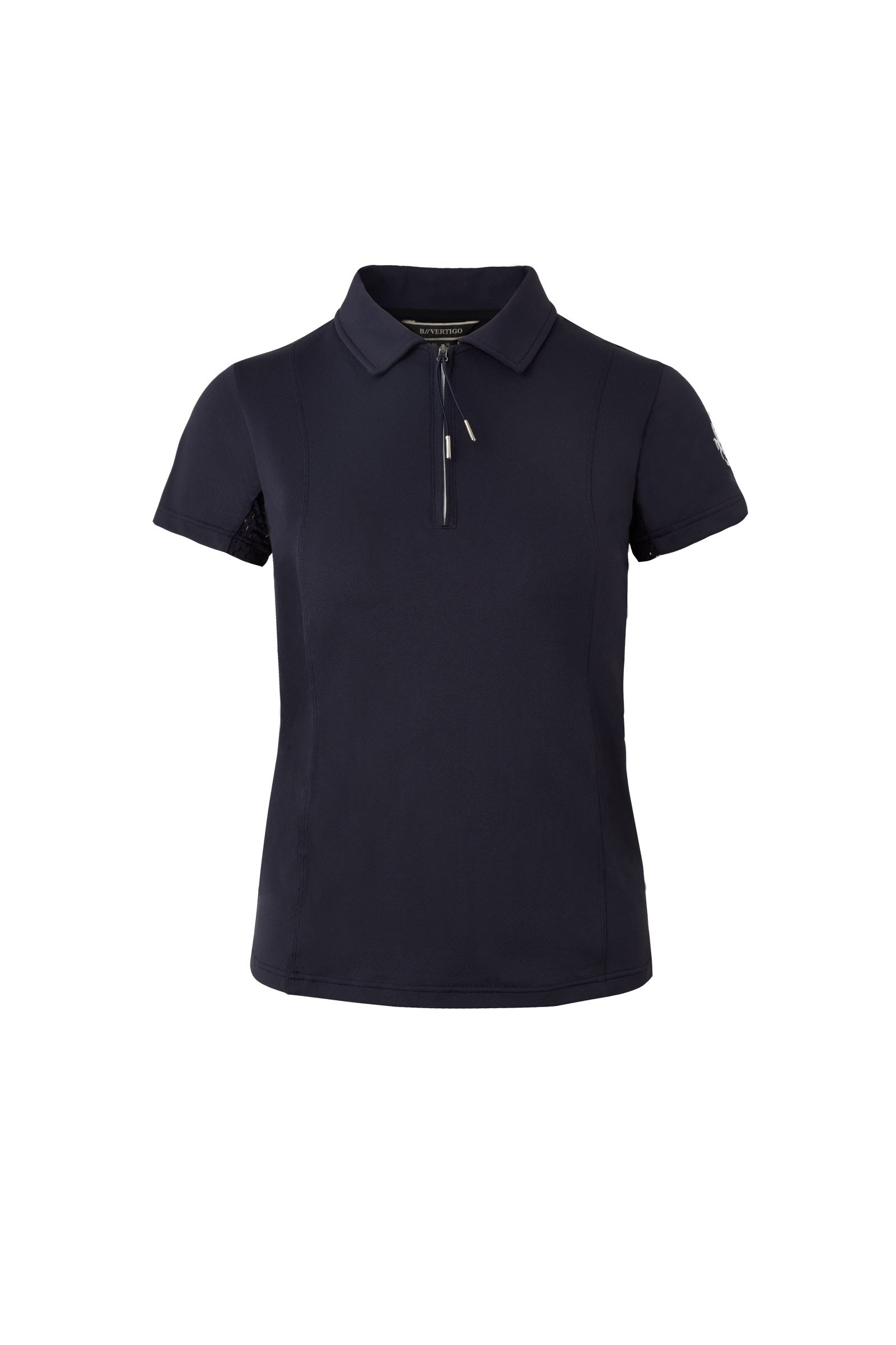 Dark Navy Polo de concours manches courtes B Vertigo Claudine, femme