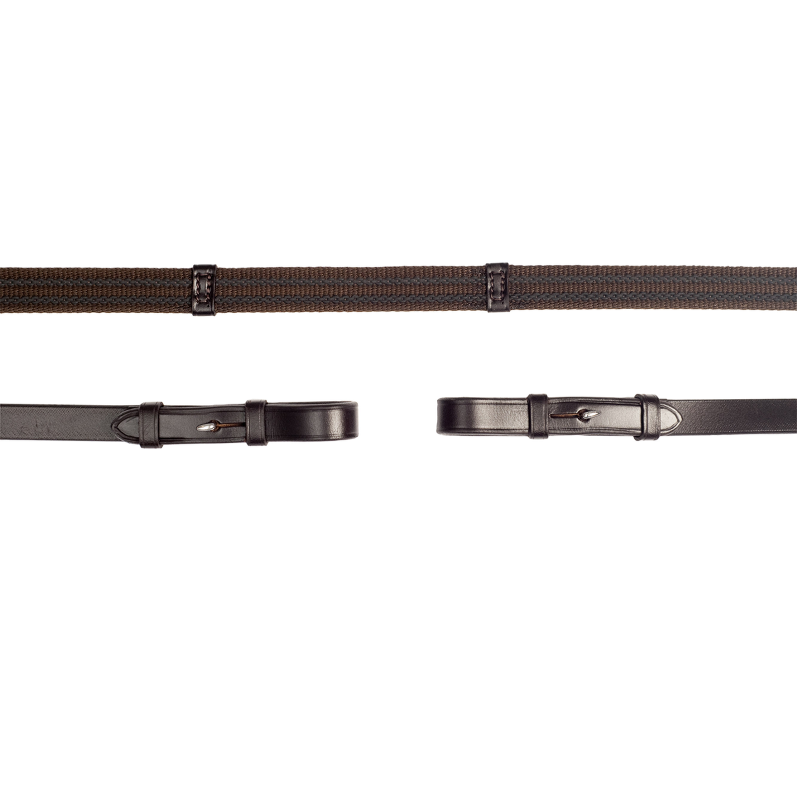 Rênes antiglisse Schockermöhle Sports, Collection Champion, rênes caoutchouc