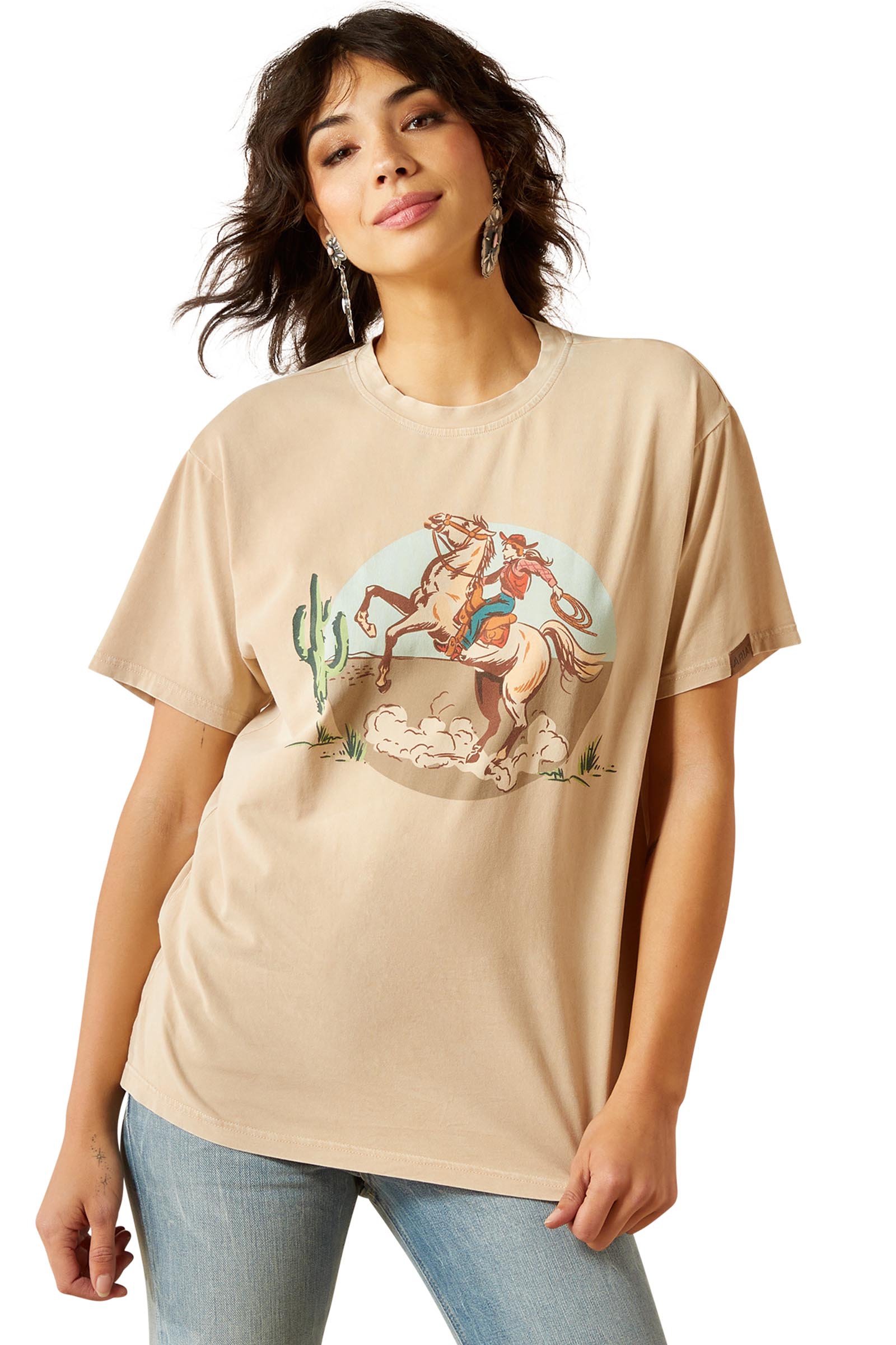 Ariat Ride On t-shirt femme