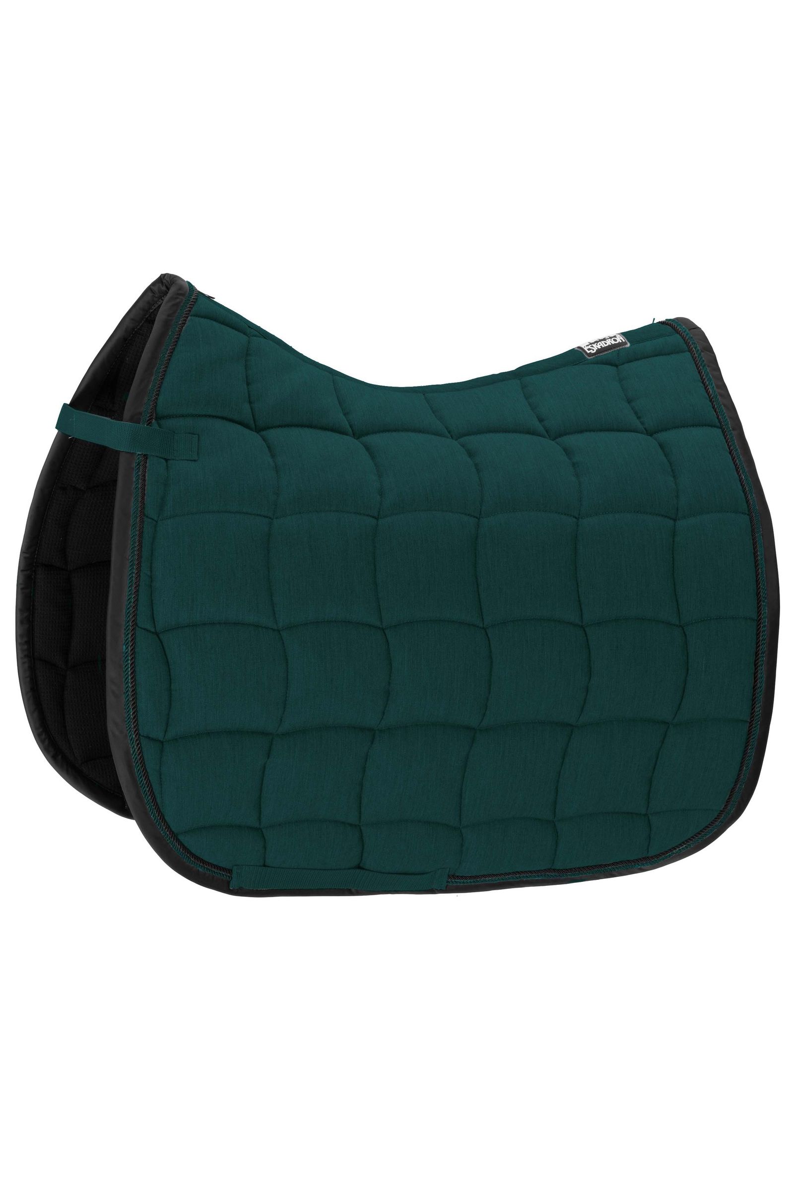 Dark Green Tapis de selle de dressage Performance Contrast Eskadron