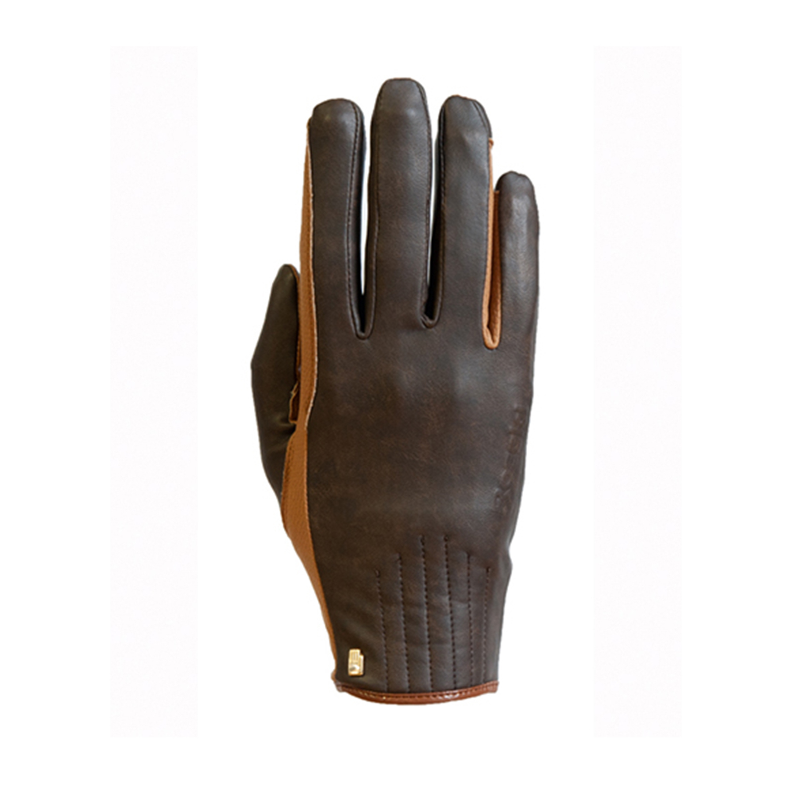 Antique Mocha Dark Brown Gants d'&eacute;quitation Roeckl WELS