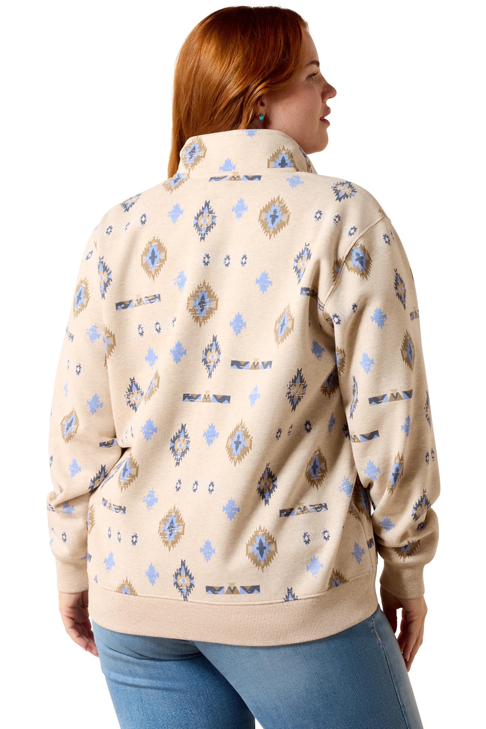 Ariat Sweat Sapphire 1/2 zip pour femme