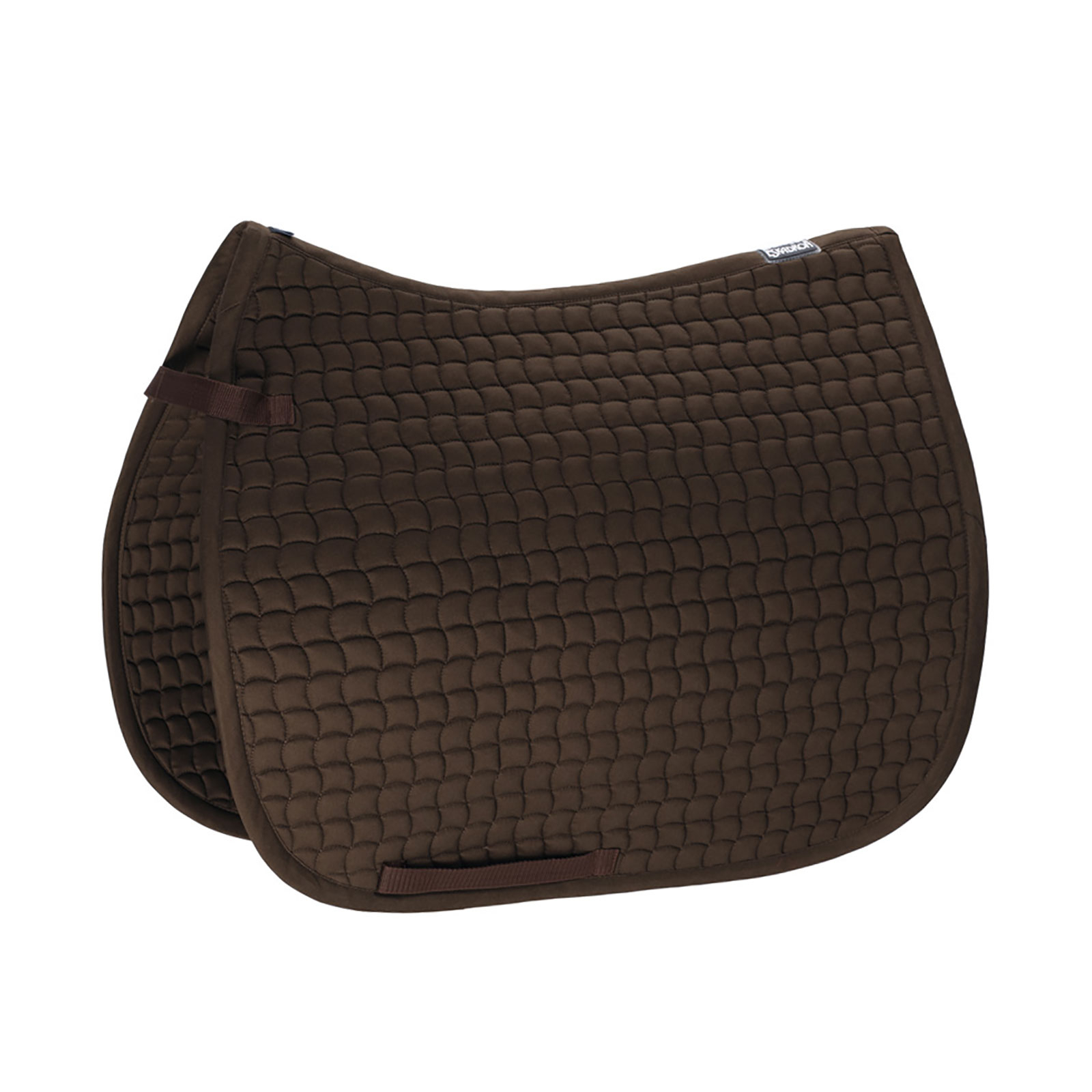Dark Brown Tapis de selle Eskadron COTON