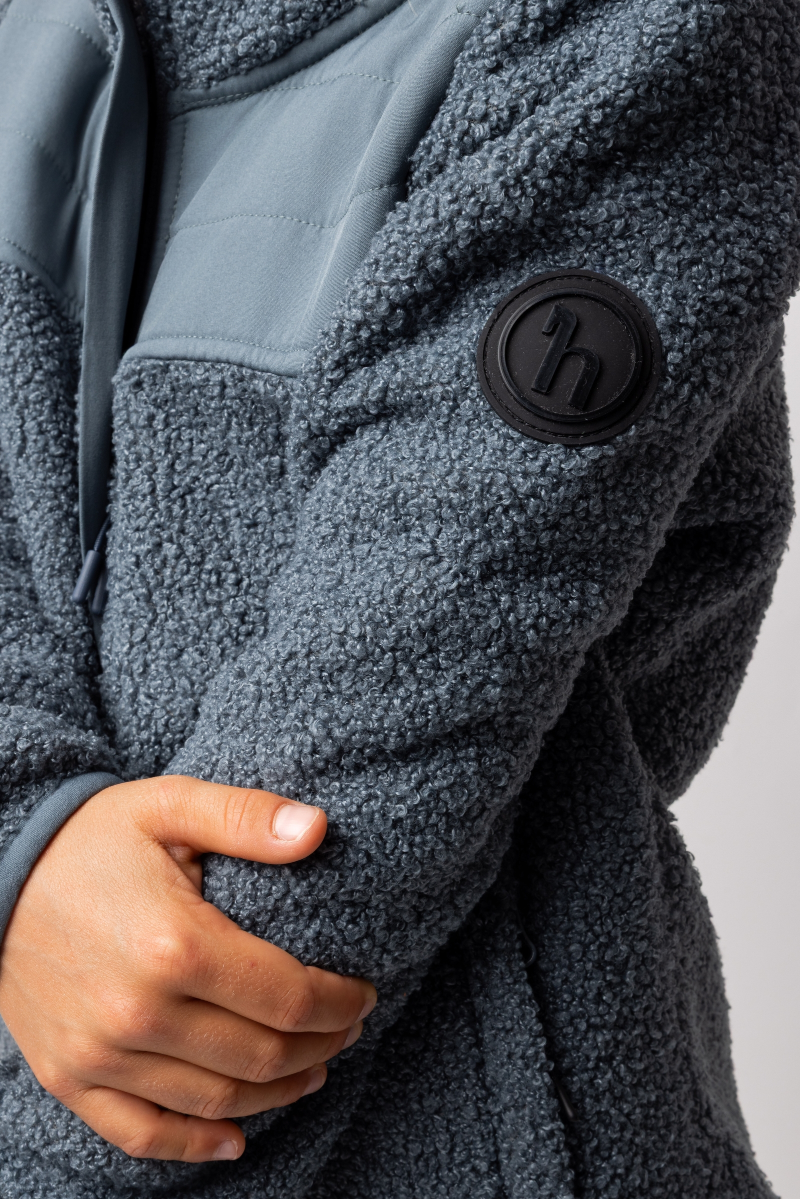 Horze Misha Veste en polaire hybride pour enfants