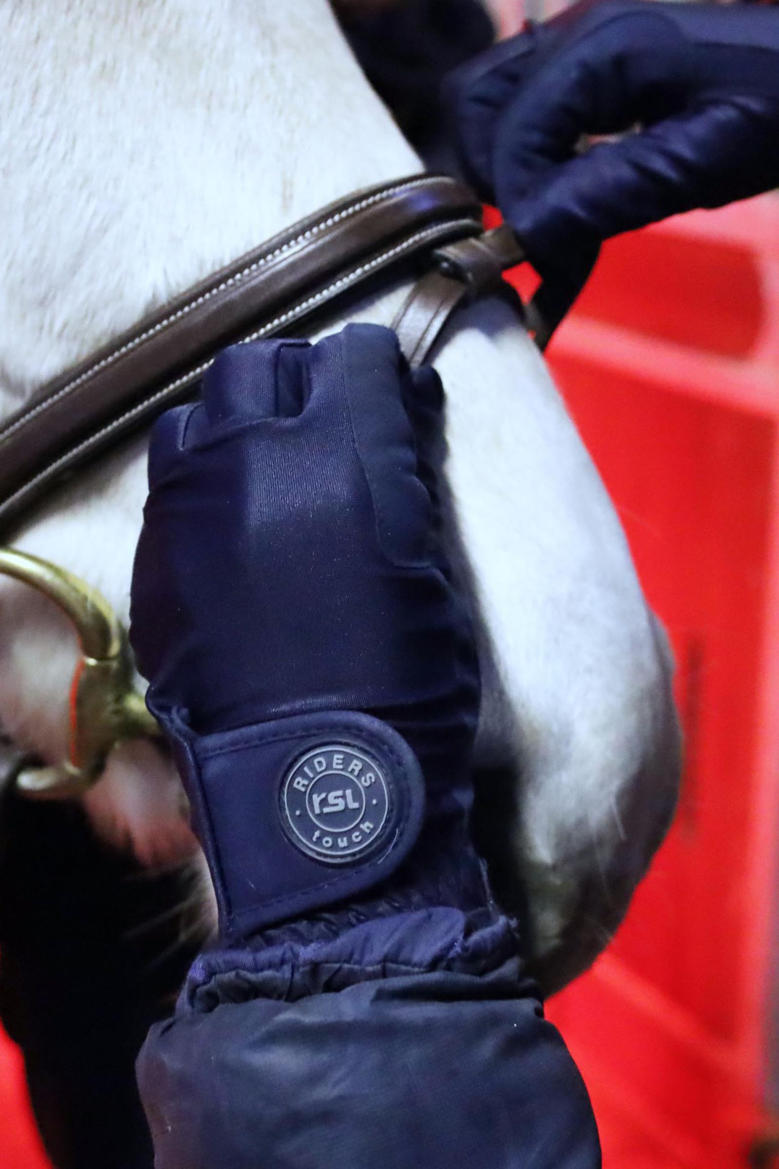 Navy RSL Amalia gants d&rsquo;&eacute;quitation enfant