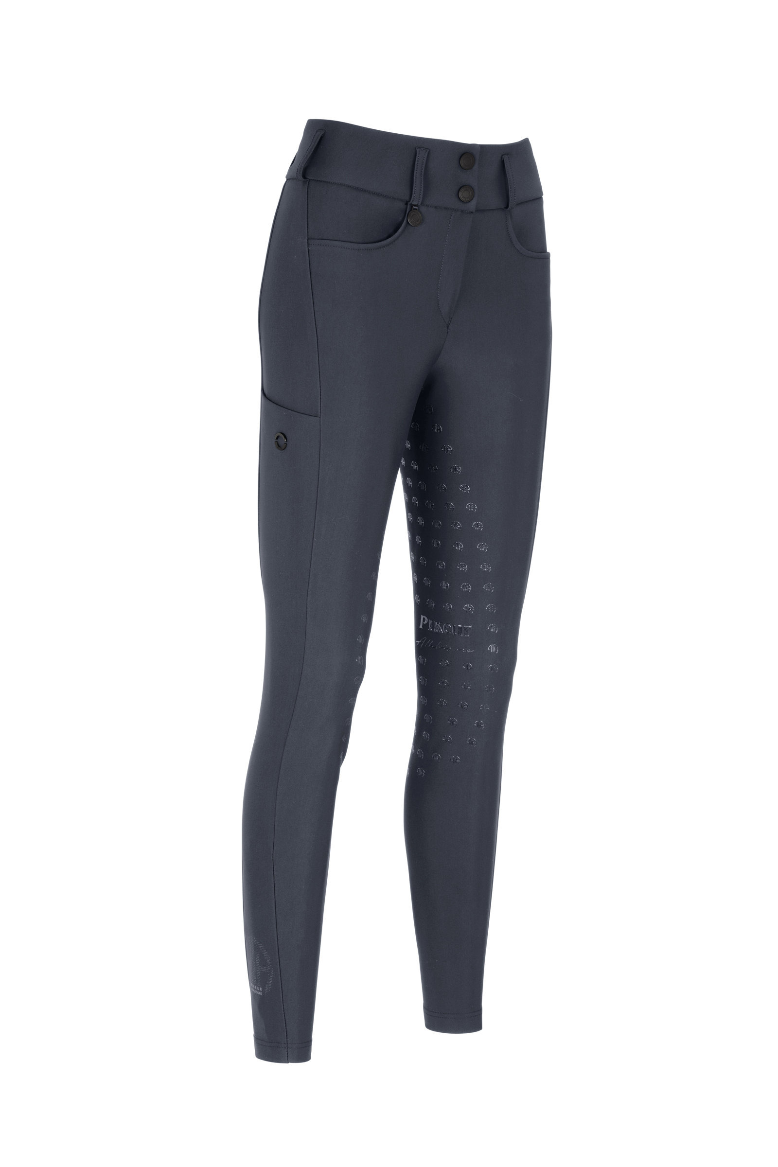 Dark Grey Pikeur Amia Pantalon d&rsquo;&eacute;quitation femme taille mi-haute fond int&eacute;gral