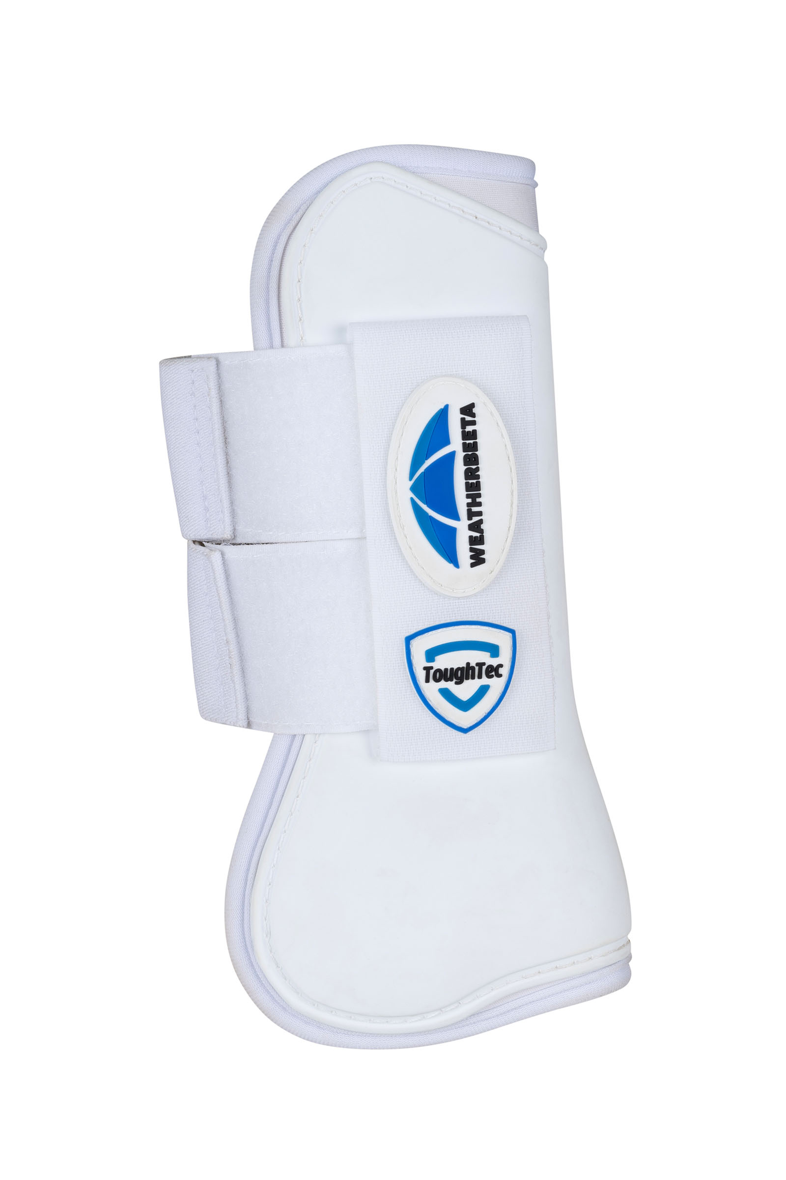 White/White Weatherbeeta Tough-Tec Prime Protections avant ouvertes