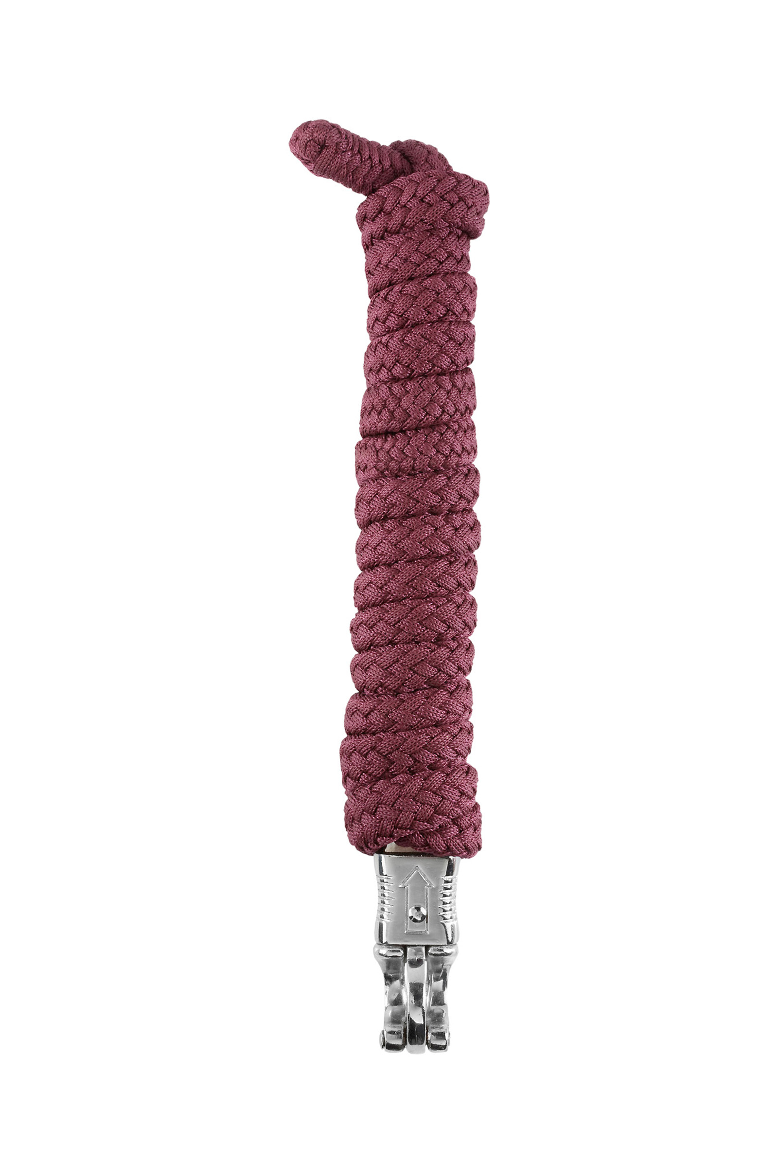 Burgundy USG Lead Rope with Panic Hook