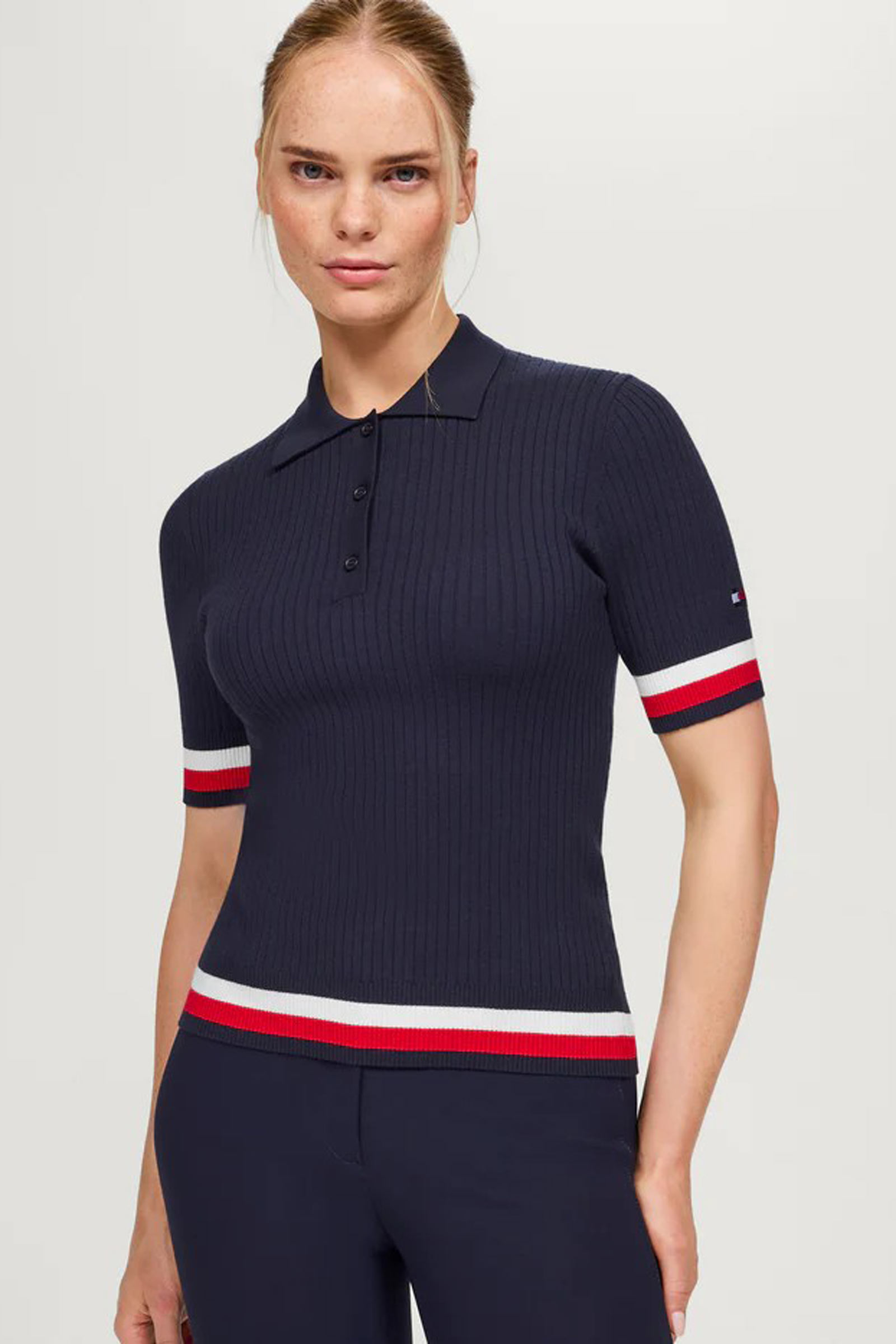 Tommy Hilfiger Equestrian Lenox polo en maille