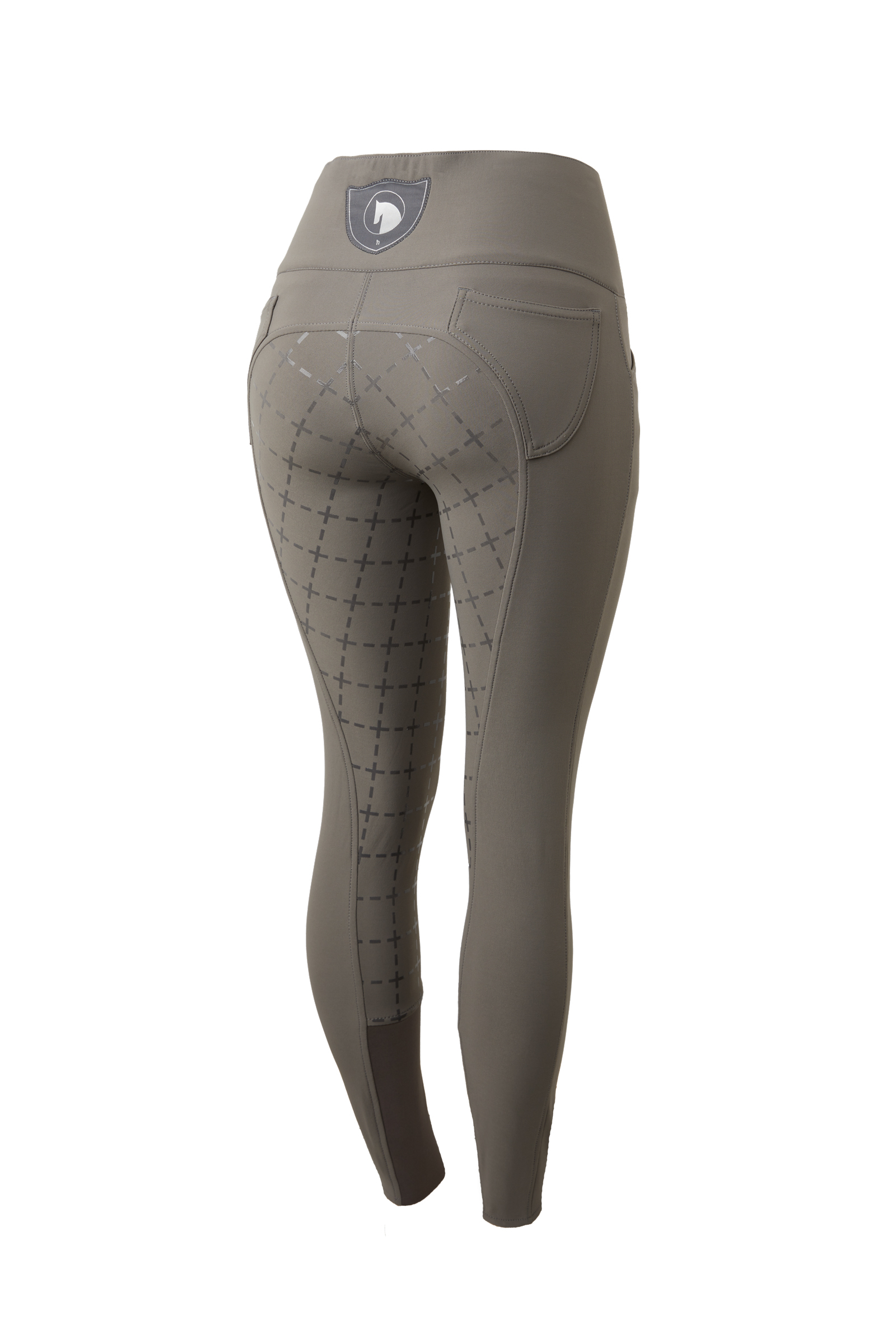 Horze Desiree pantalon d&rsquo;&eacute;quitation femme taille haute avec fond int&eacute;gral en silicone