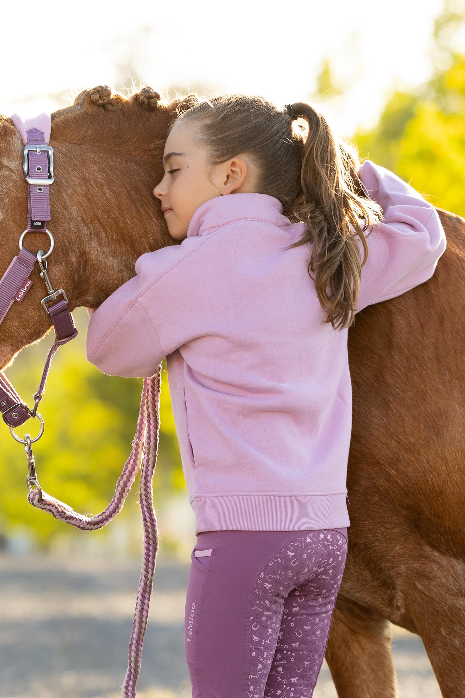 LeMieux Mini Quinn sweat enfant quart zip