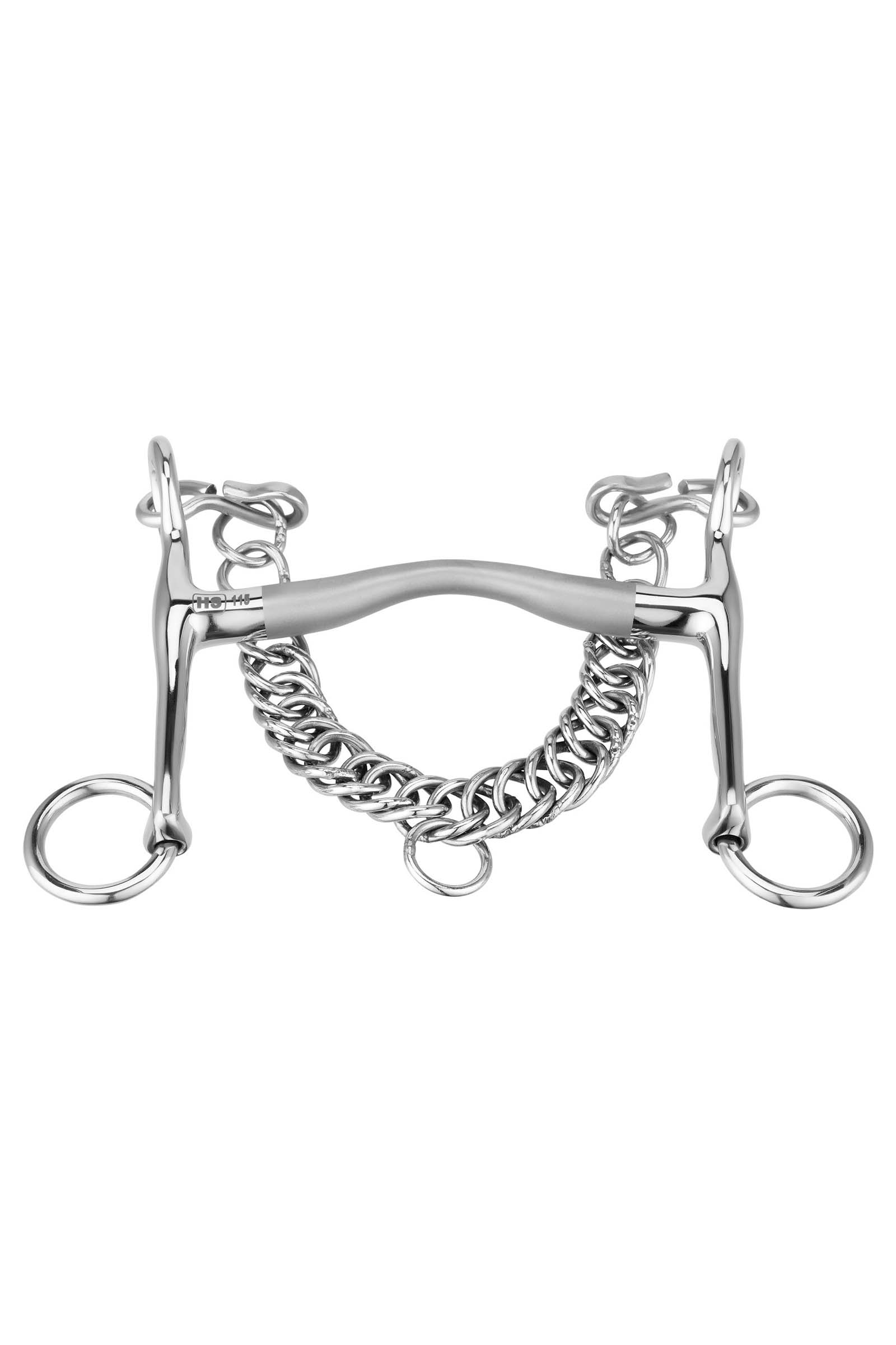 Mors de bride Sprenger Satinox, 12 mm, tiges de 5 cm