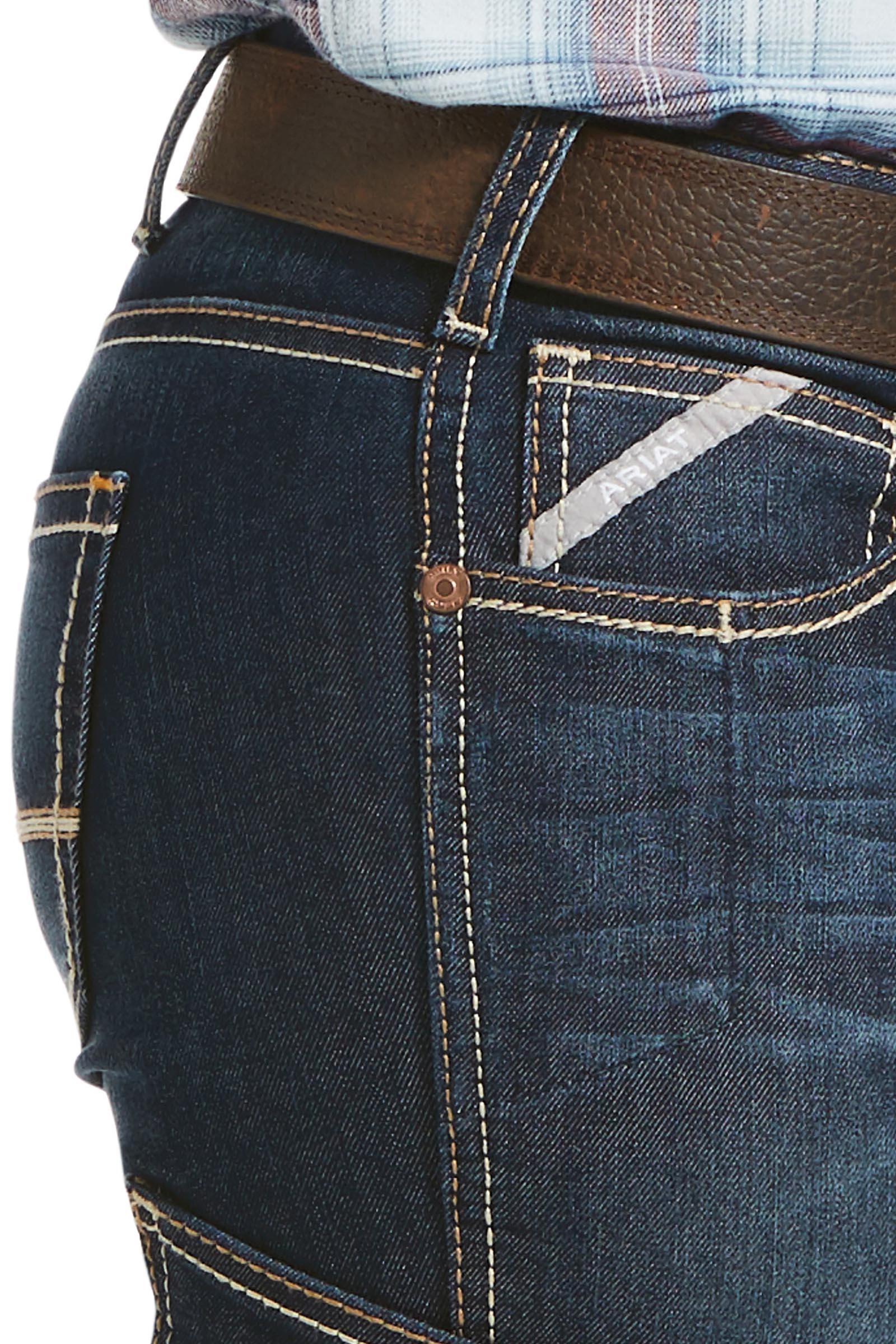 Ariat Jean bootcut Rebar MR DuraStretch Riveter pour femme  