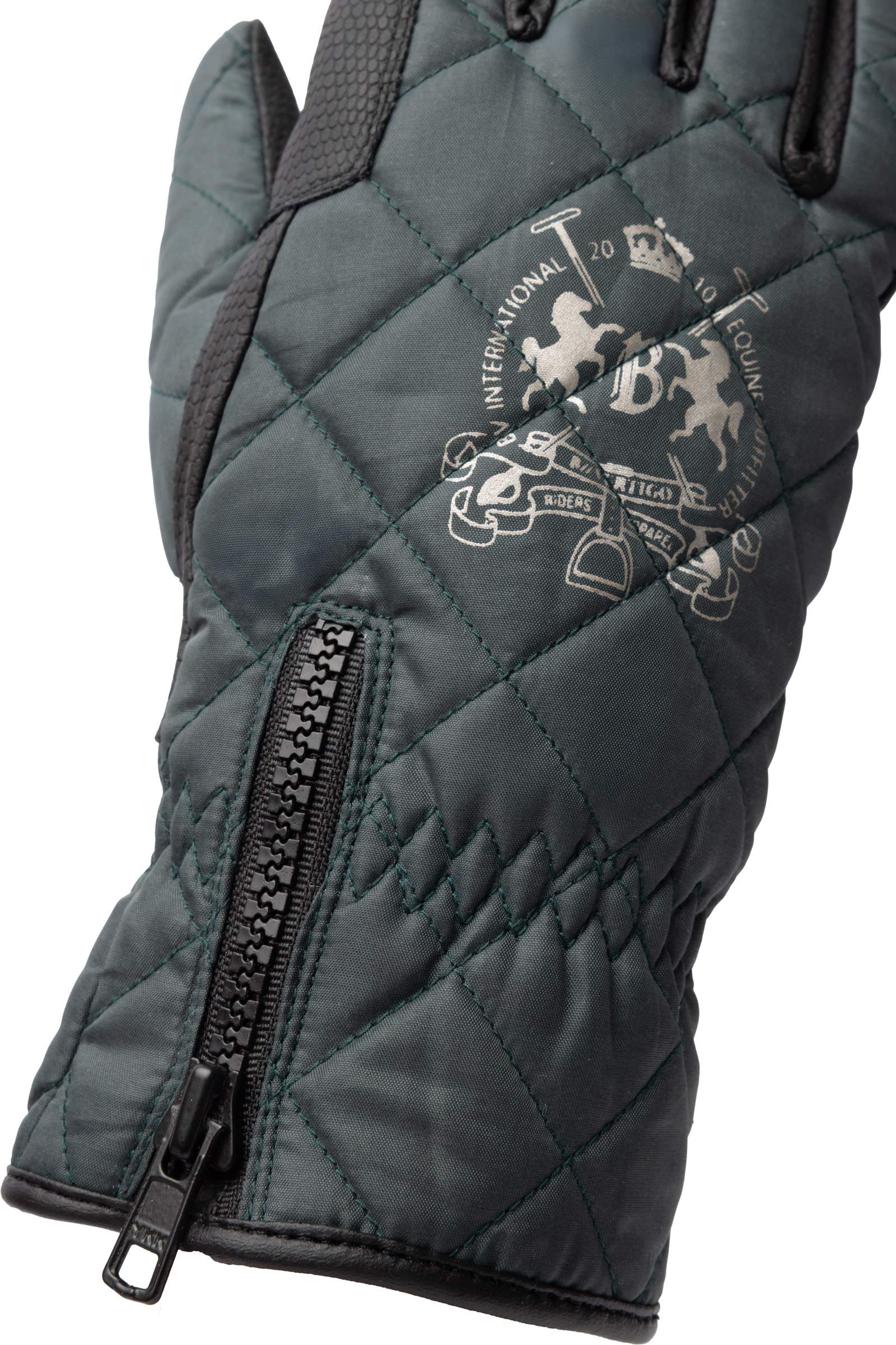 B Vertigo Onyx Gants d'équitation imperméables et rembourrés