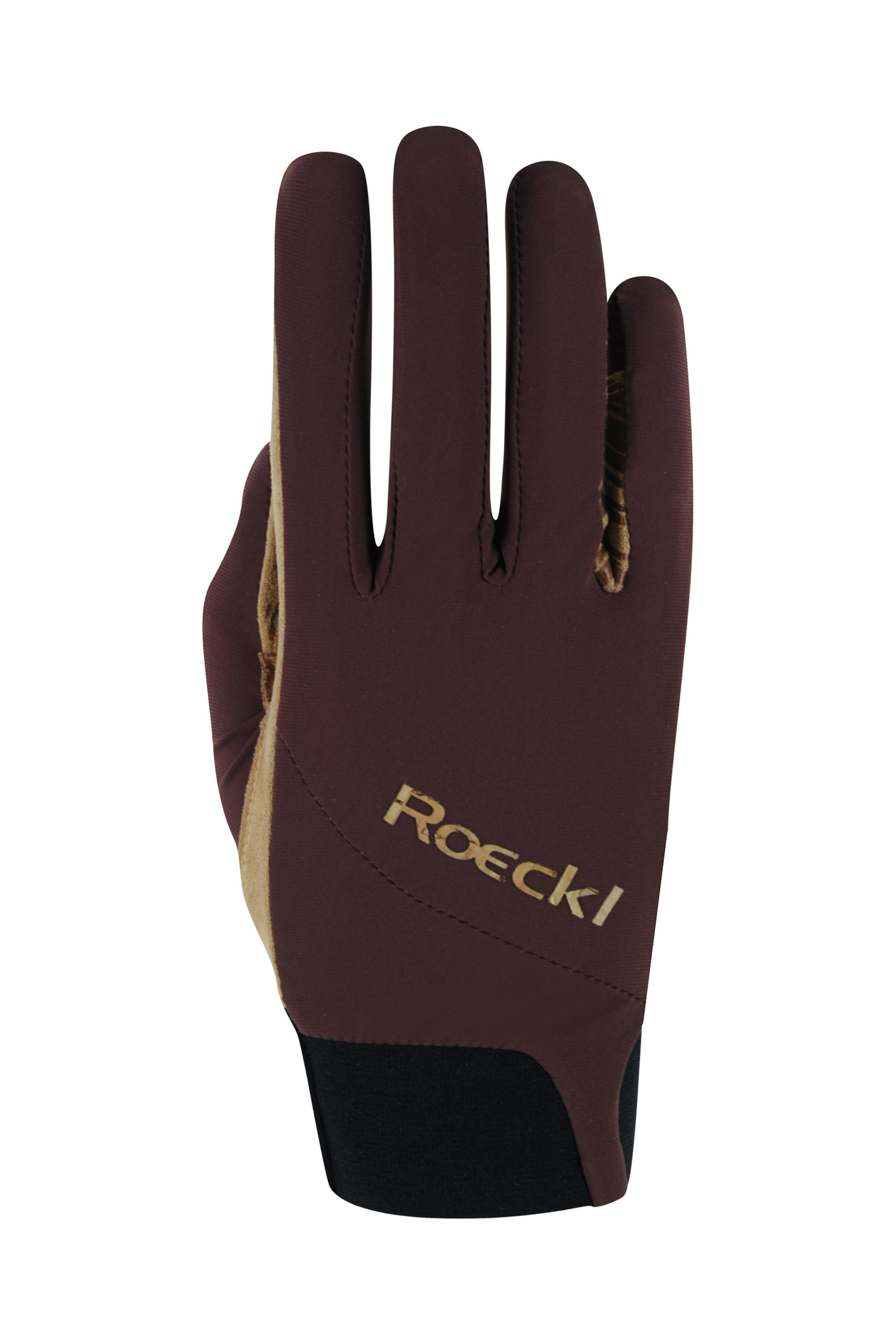 Mahogany Roeckl Maniva Eco gants d&rsquo;&eacute;quitation