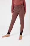 Pantalon d'équitation fond intégral en silicone Horze Leighton Ado, avec poche pour téléphone