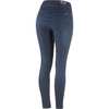 Pantalon d'&eacute;quitation jean fond int&eacute;gral silicone B Vertigo Elle, femme