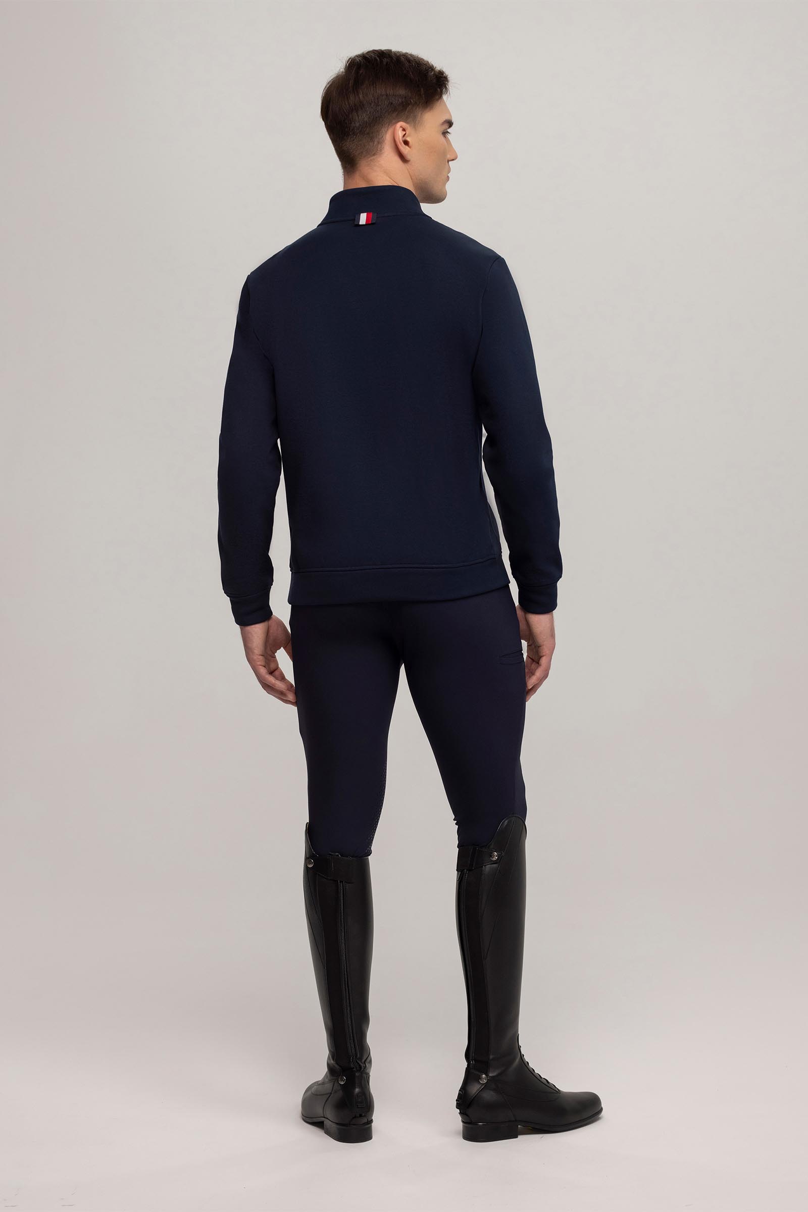 Tommy Hilfiger Equestrian Dallas sweatshirt homme &agrave; zip 1/4